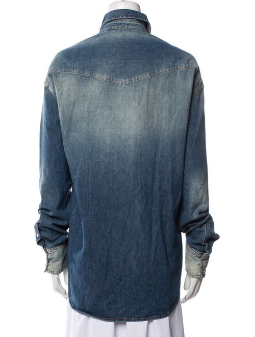 RE/DONE Long Sleeve Button-Up Top