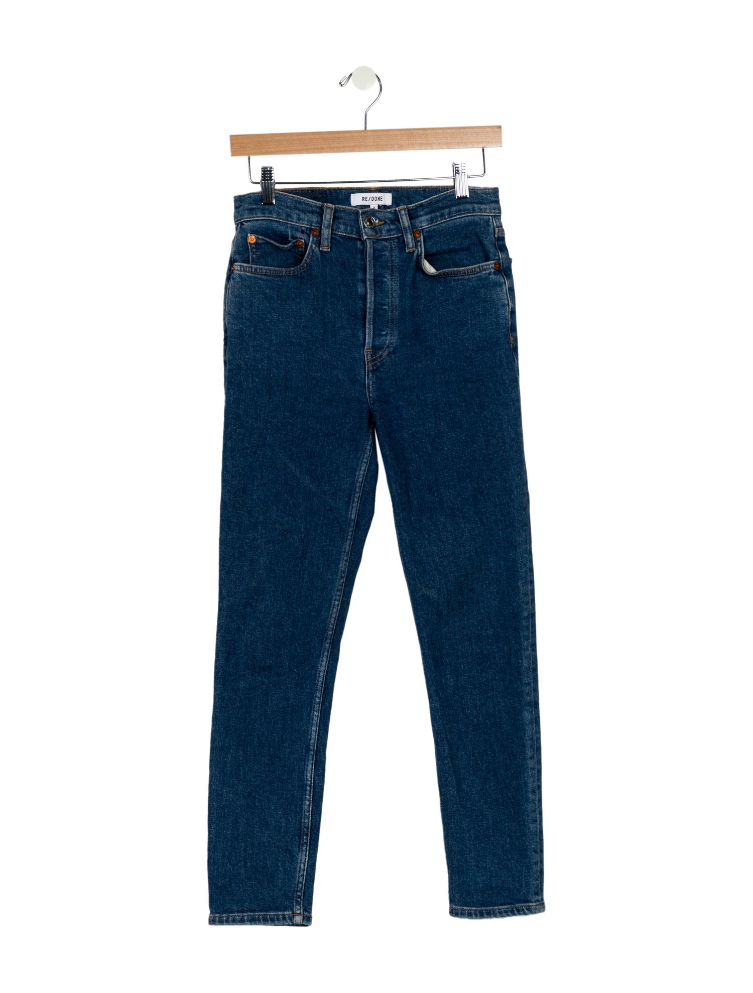RE/DONE Mid-Rise Skinny Leg Jeans