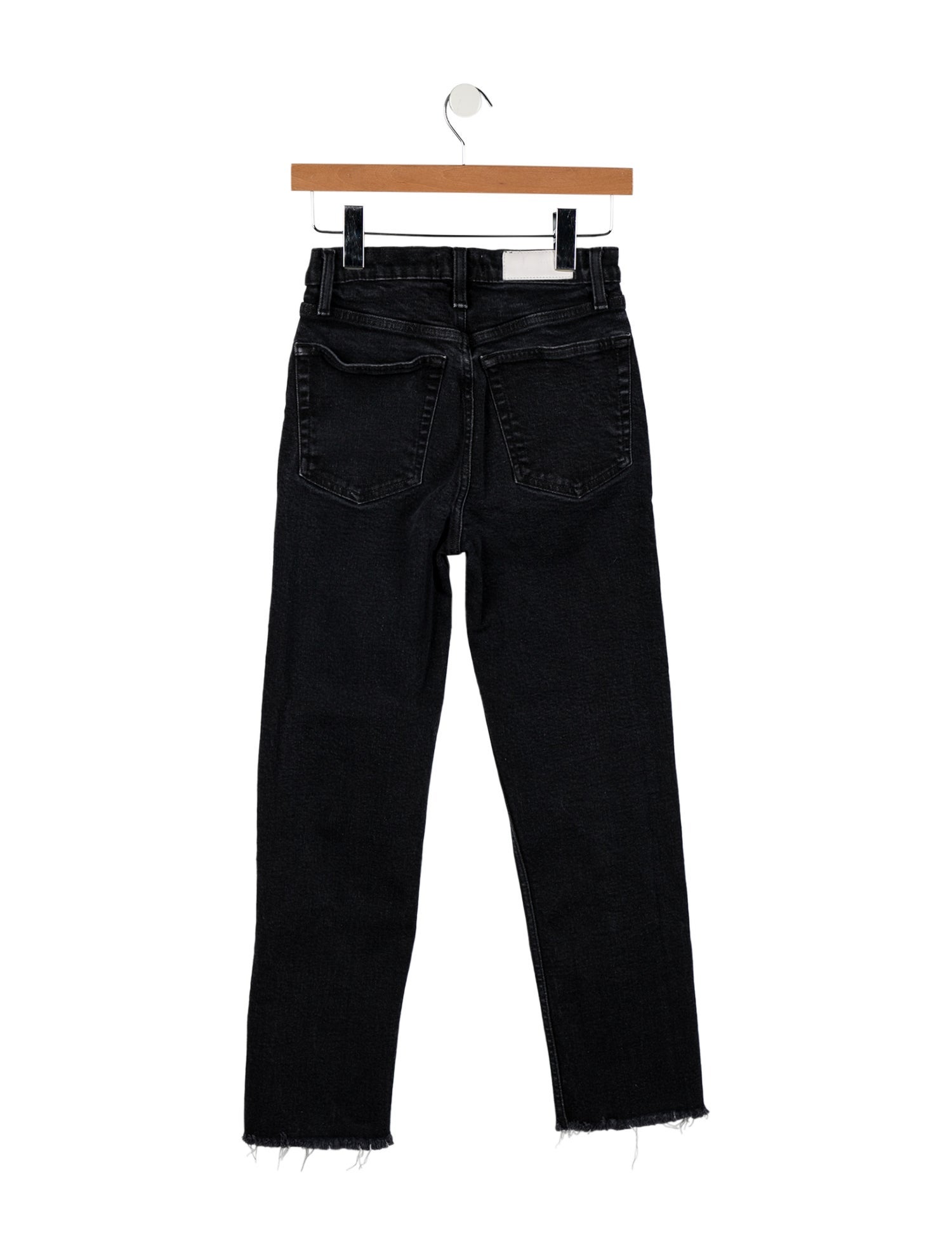 RE/DONE High-Rise Straight Leg Jeans