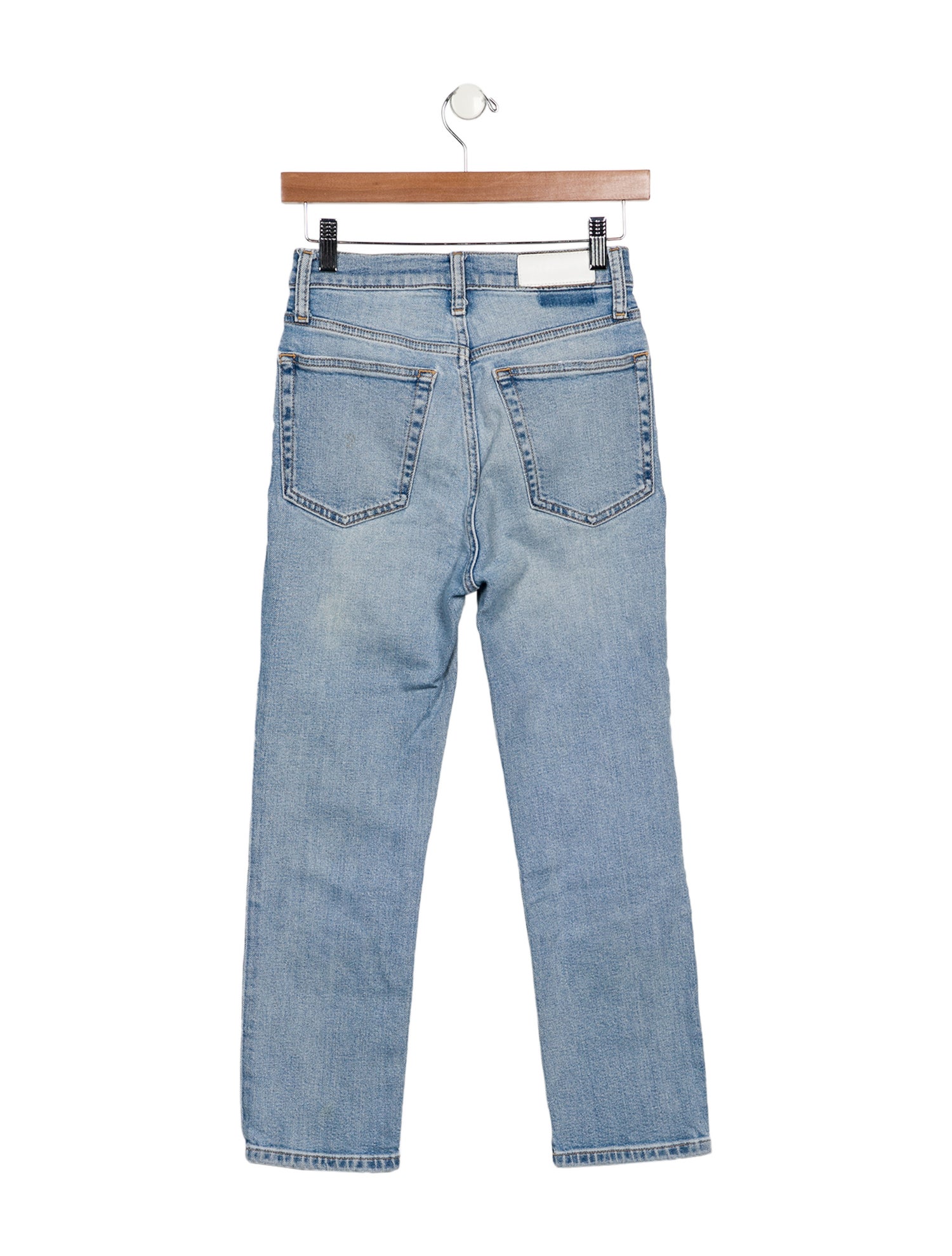 RE/DONE Mid-Rise Straight Leg Jeans