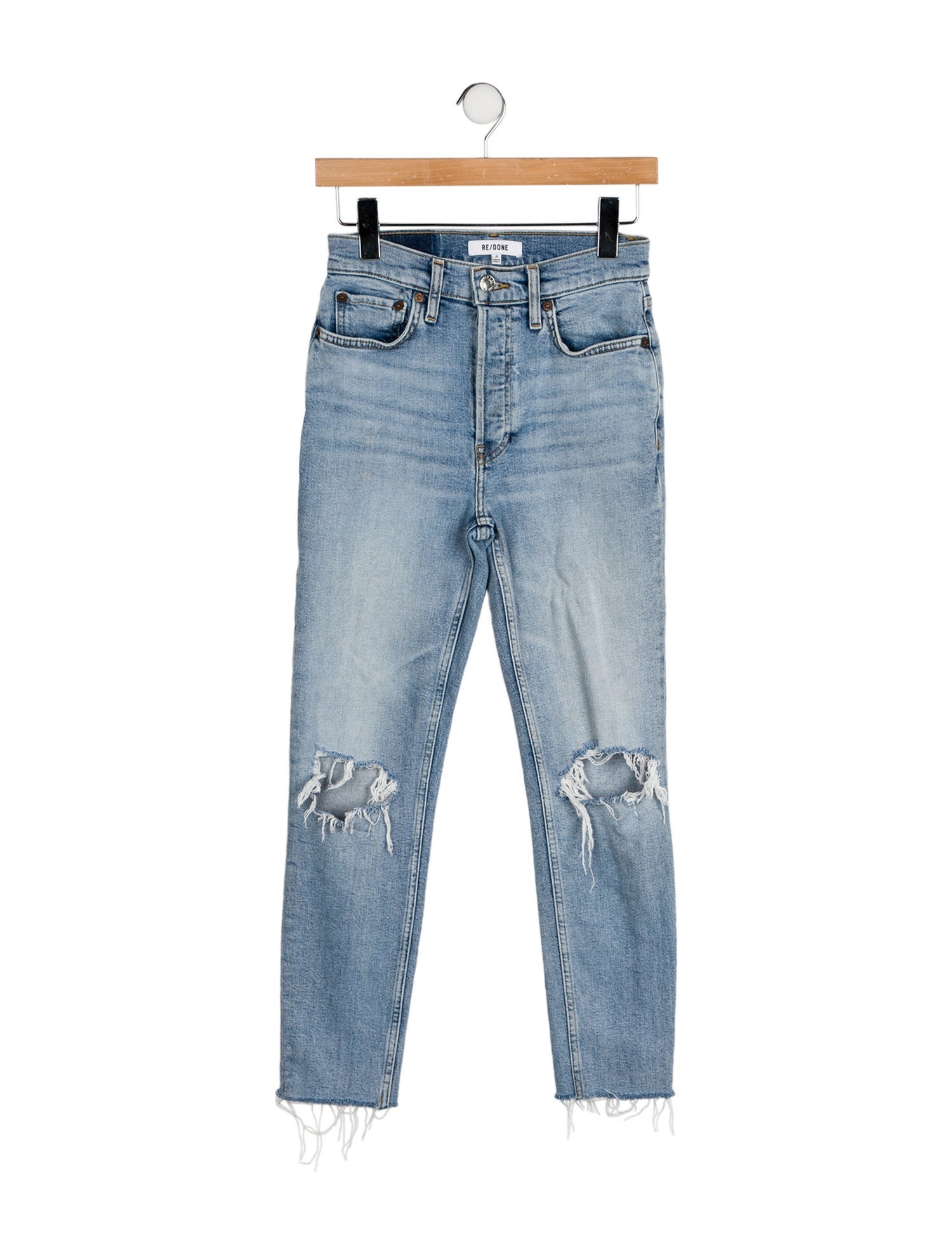 RE/DONE Mid-Rise Skinny Leg Jeans