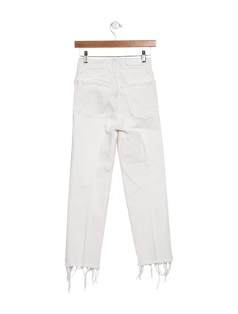 RE/DONE High-Rise Straight Leg Jeans