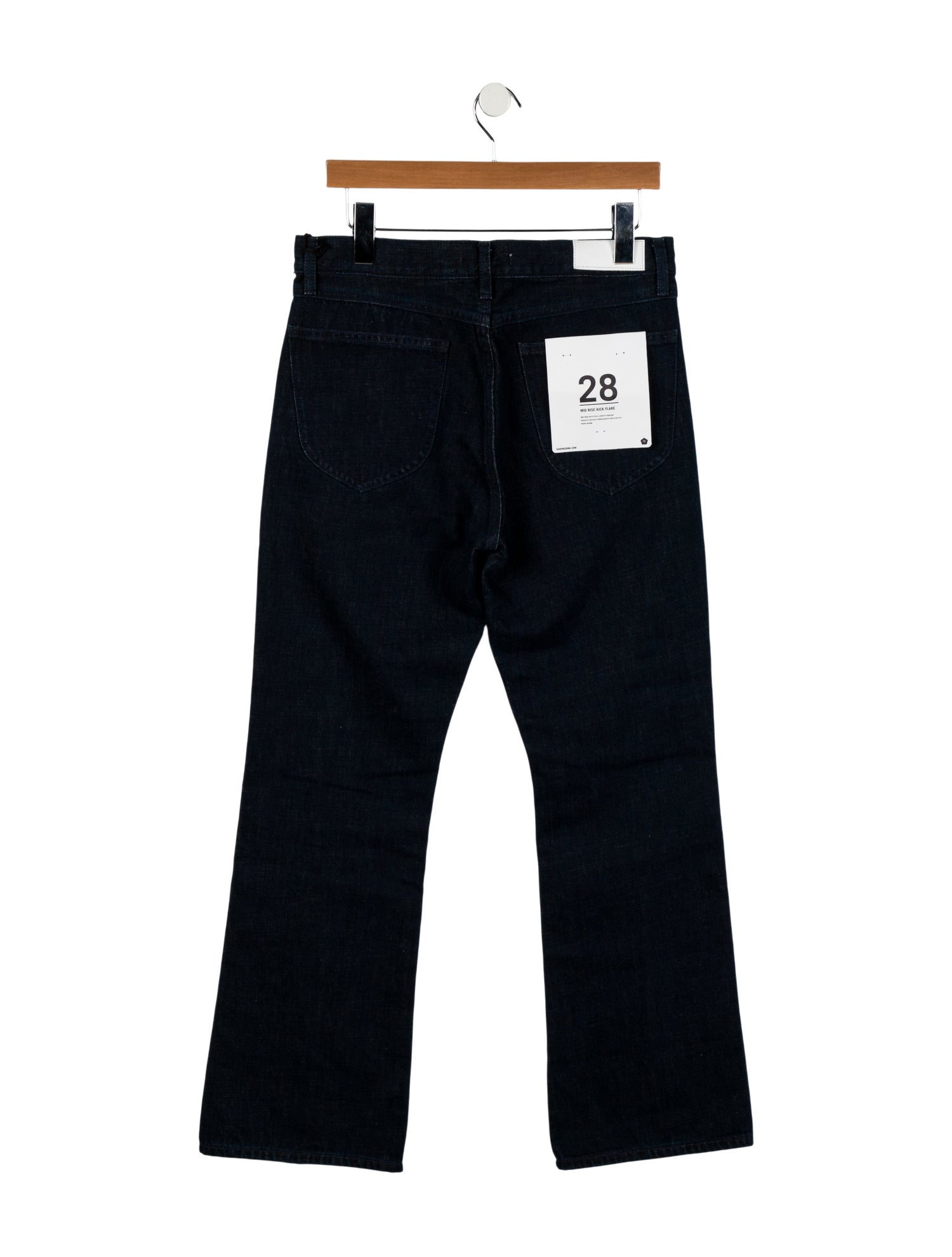 RE/DONE Mid-Rise Wide Leg Jeans w/ Tags