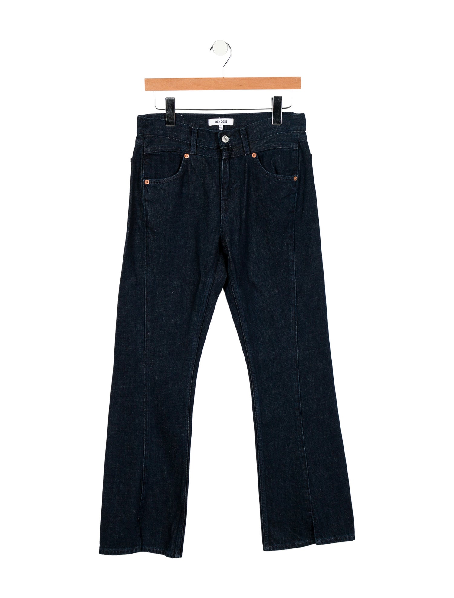 RE/DONE Mid-Rise Wide Leg Jeans