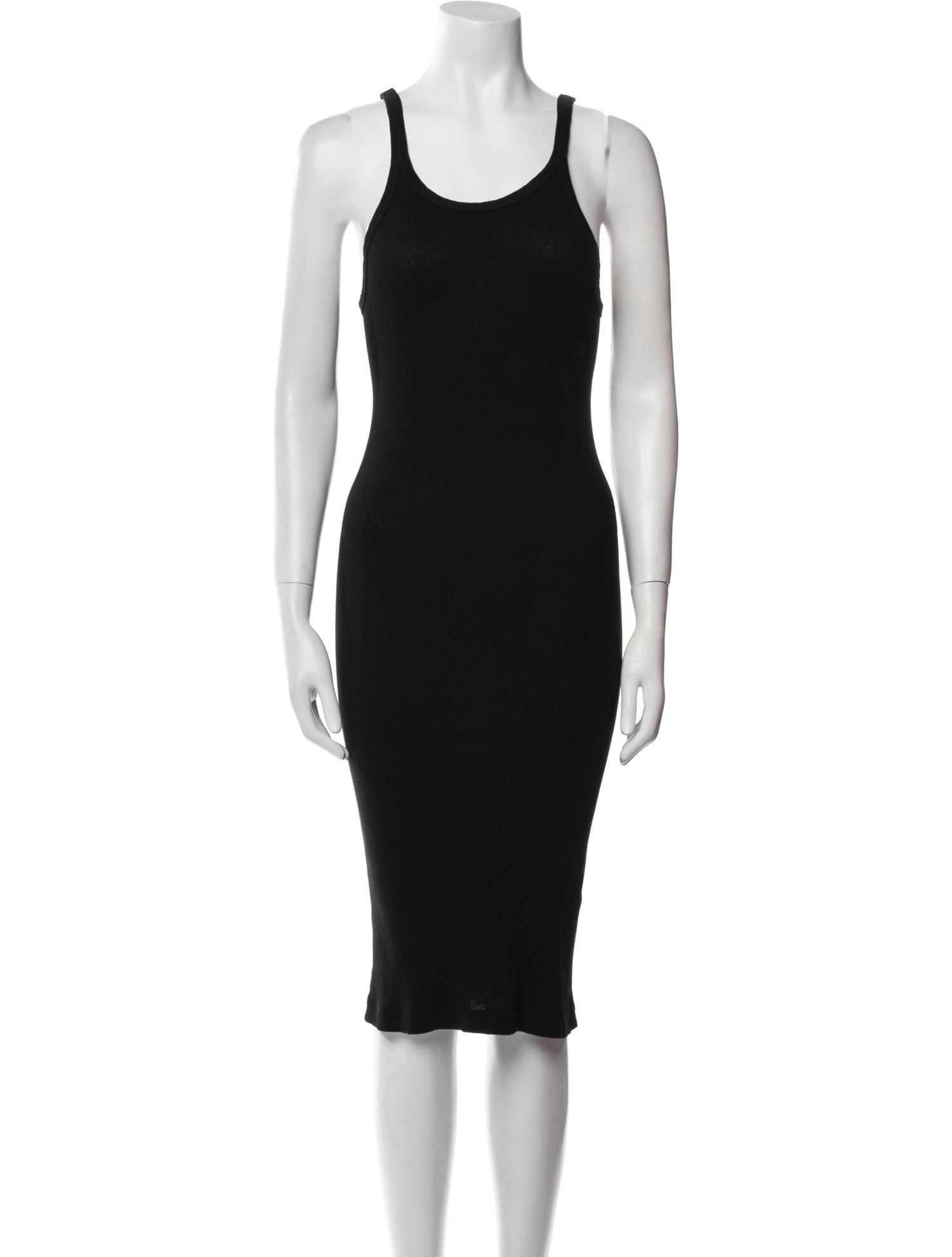 RE/DONE Scoop Neck Midi Length Dress