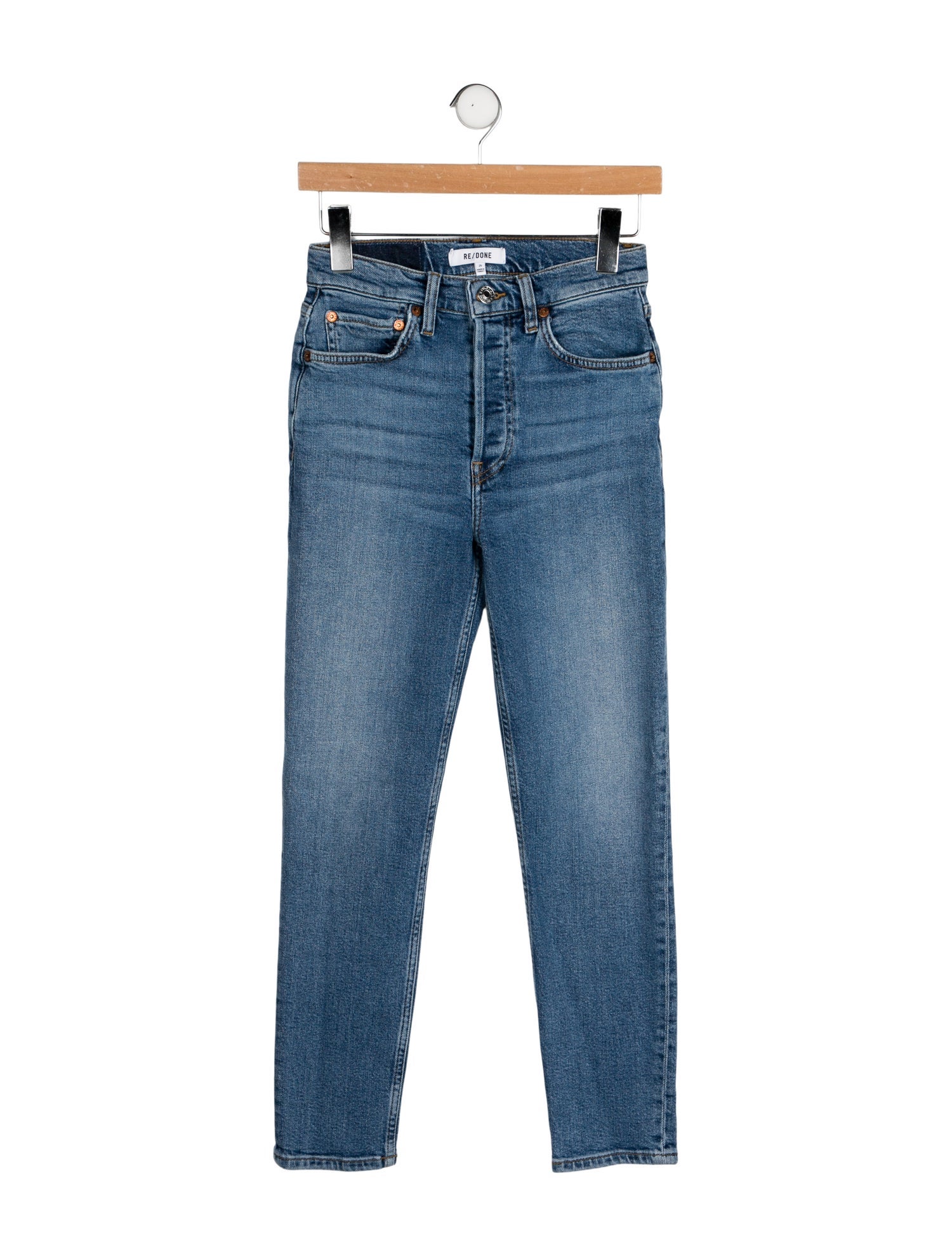 RE/DONE Mid-Rise Skinny Leg Jeans