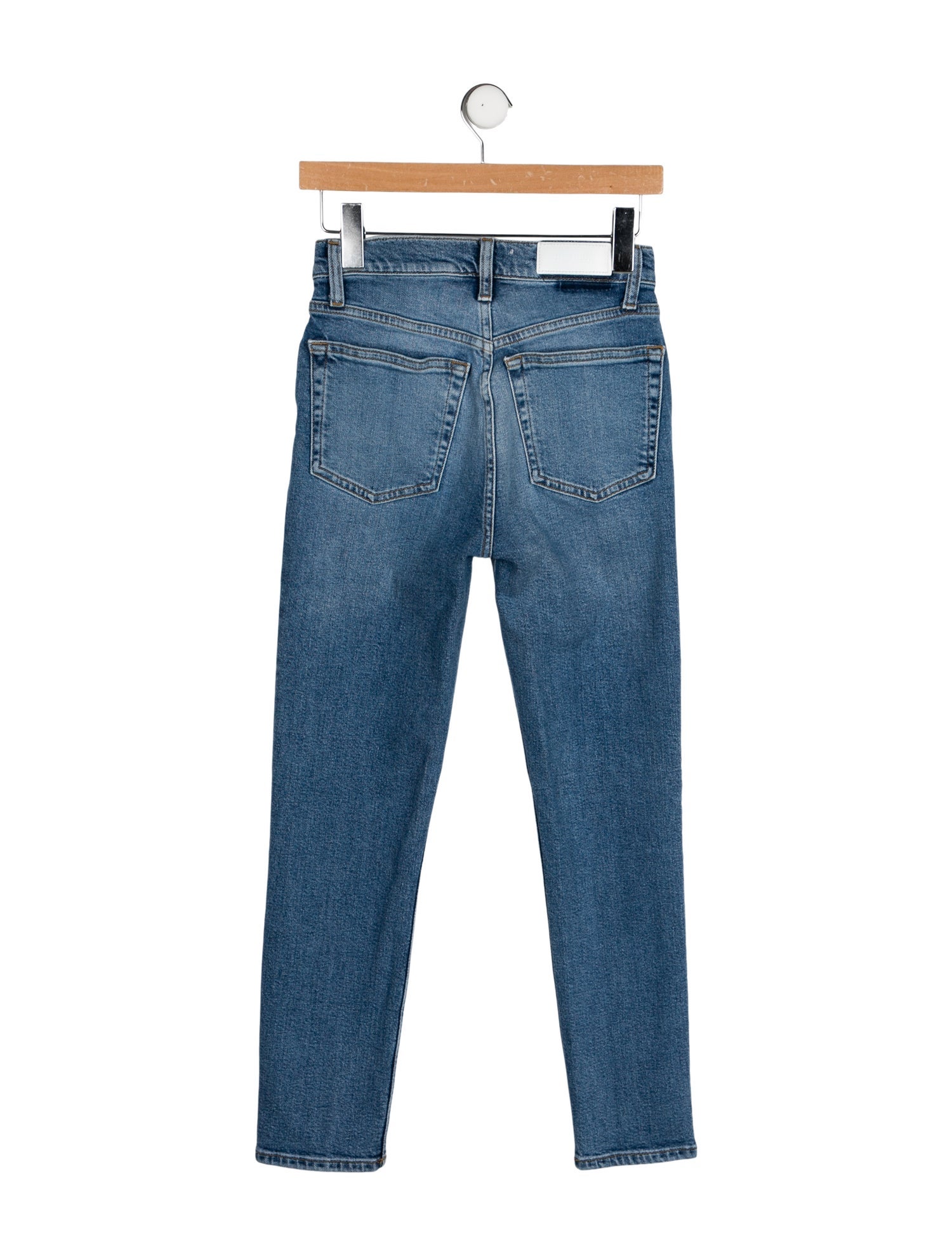 RE/DONE Mid-Rise Skinny Leg Jeans