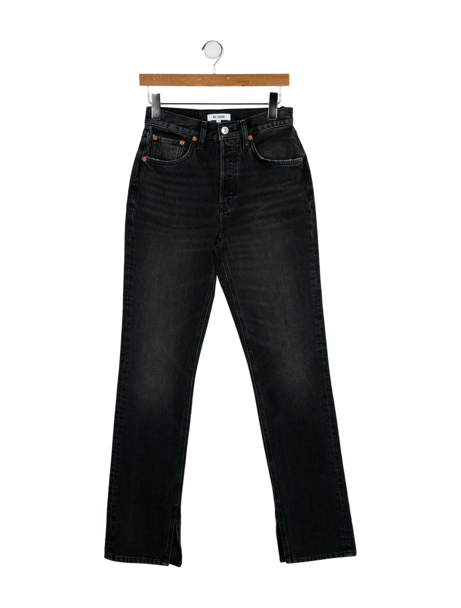 RE/DONE High-Rise Straight Leg Jeans w/ Tags