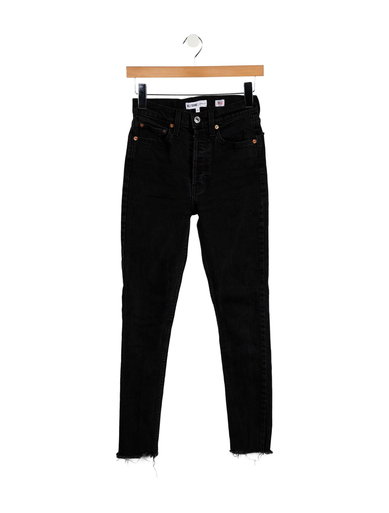 RE/DONE Mid-Rise Skinny Leg Jeans