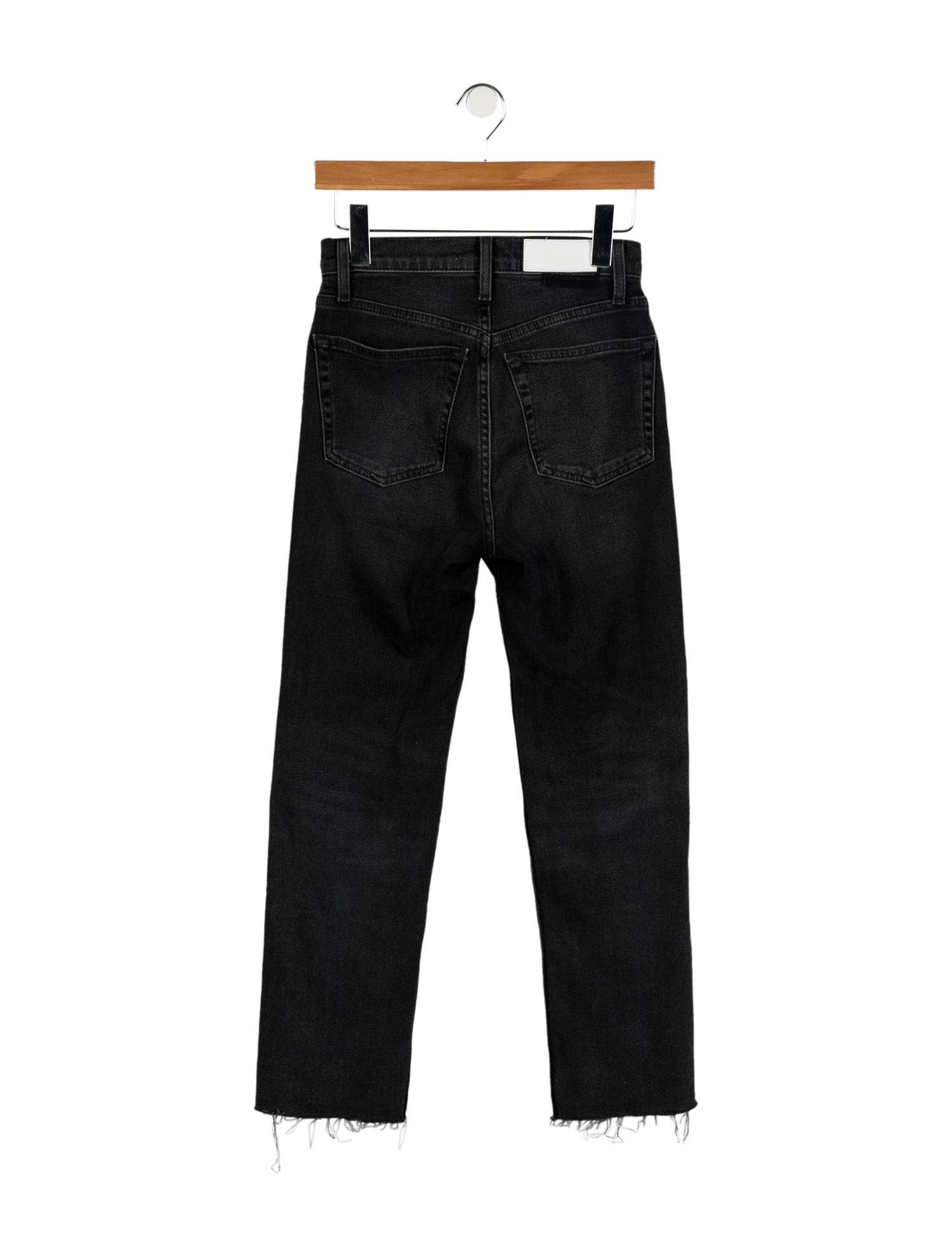 RE/DONE Mid-Rise Straight Leg Jeans