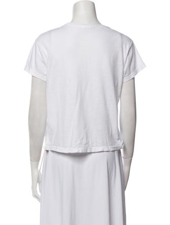 RE/DONE Graphic Print Crew Neck T-Shirt