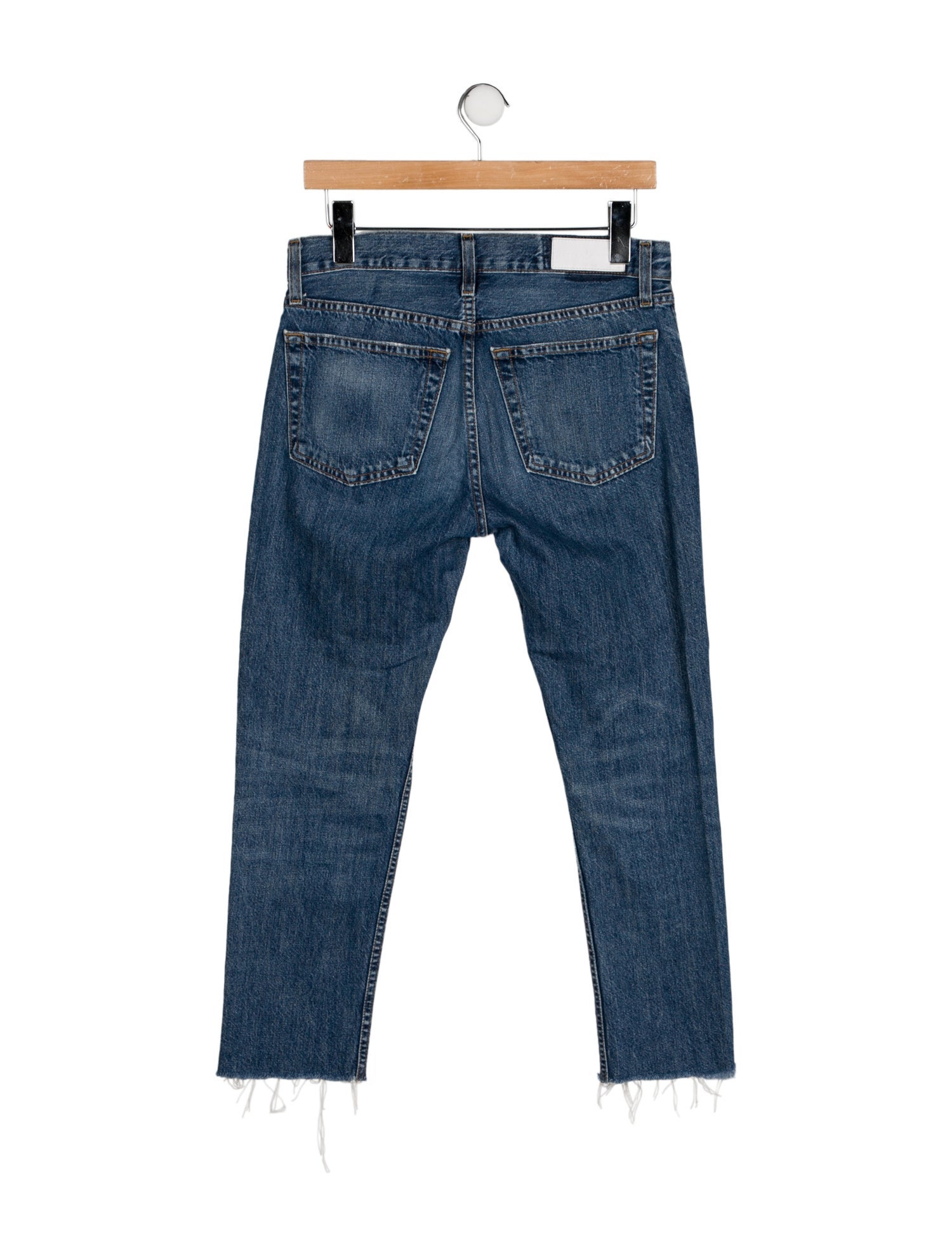 RE/DONE Mid-Rise Skinny Leg Jeans