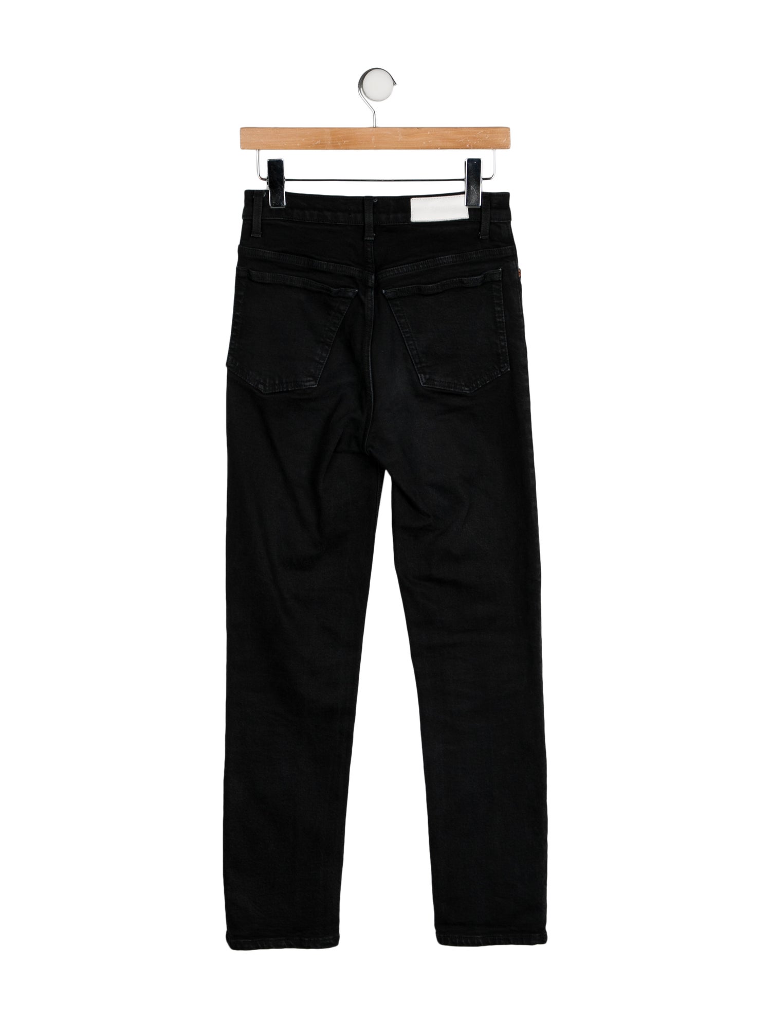RE/DONE High-Rise Straight Leg Jeans