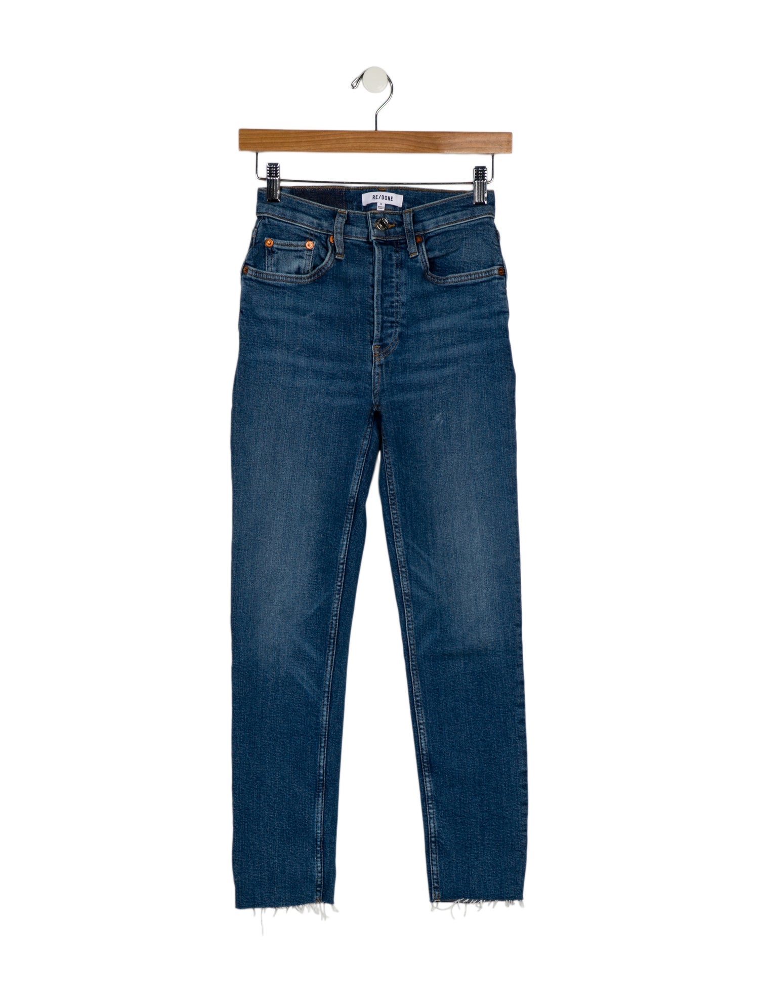 RE/DONE Mid-Rise Skinny Leg Jeans