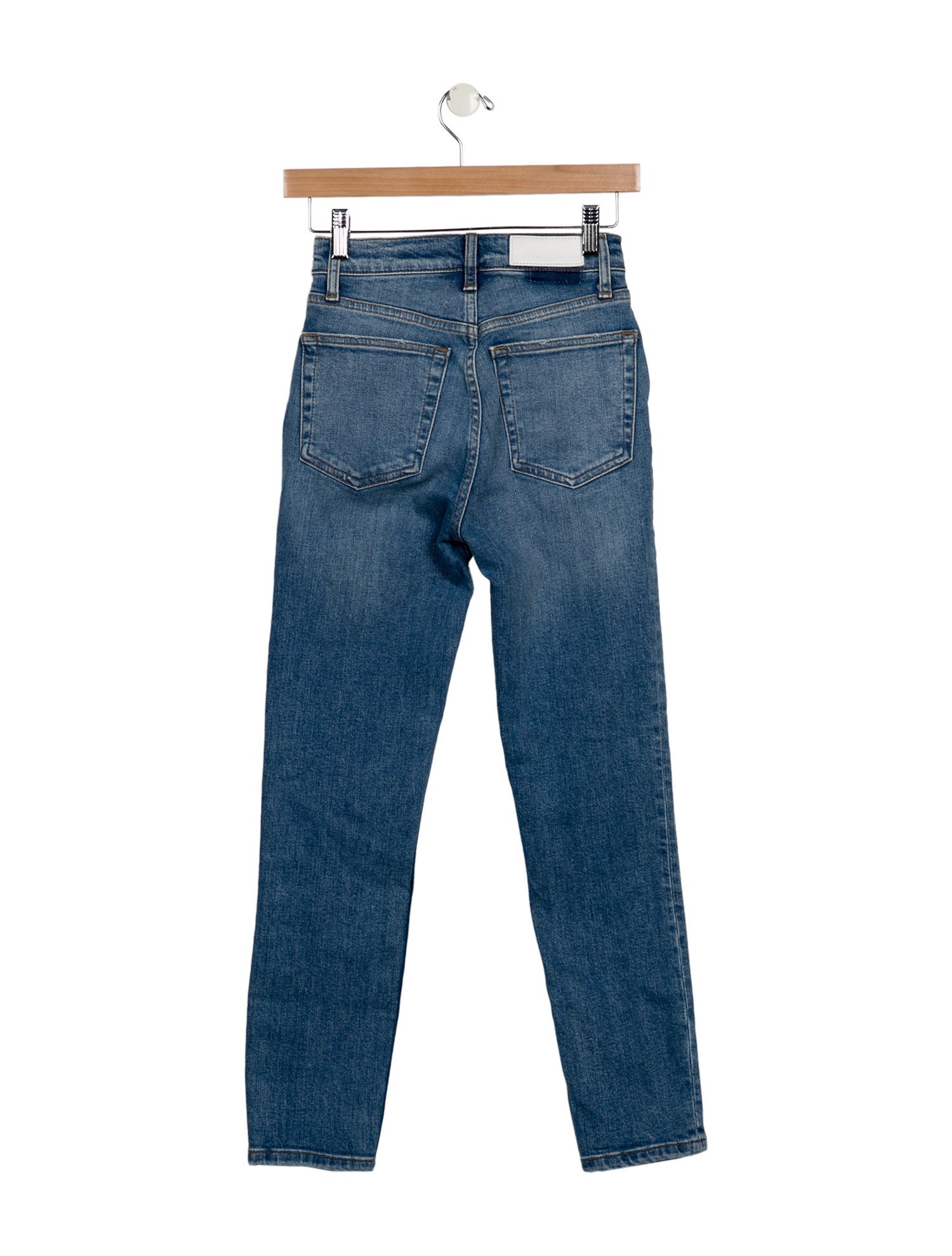 RE/DONE Mid-Rise Skinny Leg Jeans