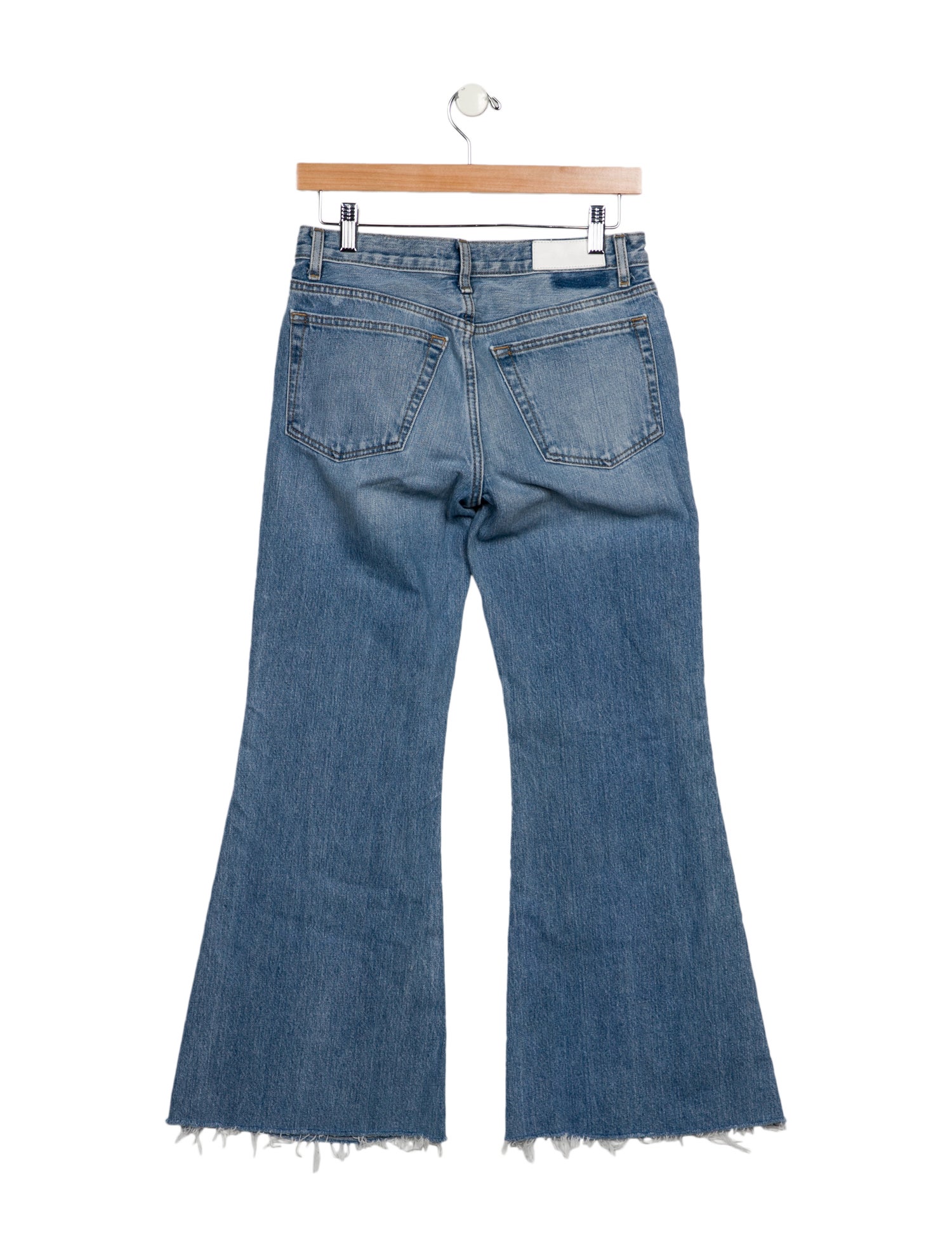RE/DONE Mid-Rise Wide Leg Jeans