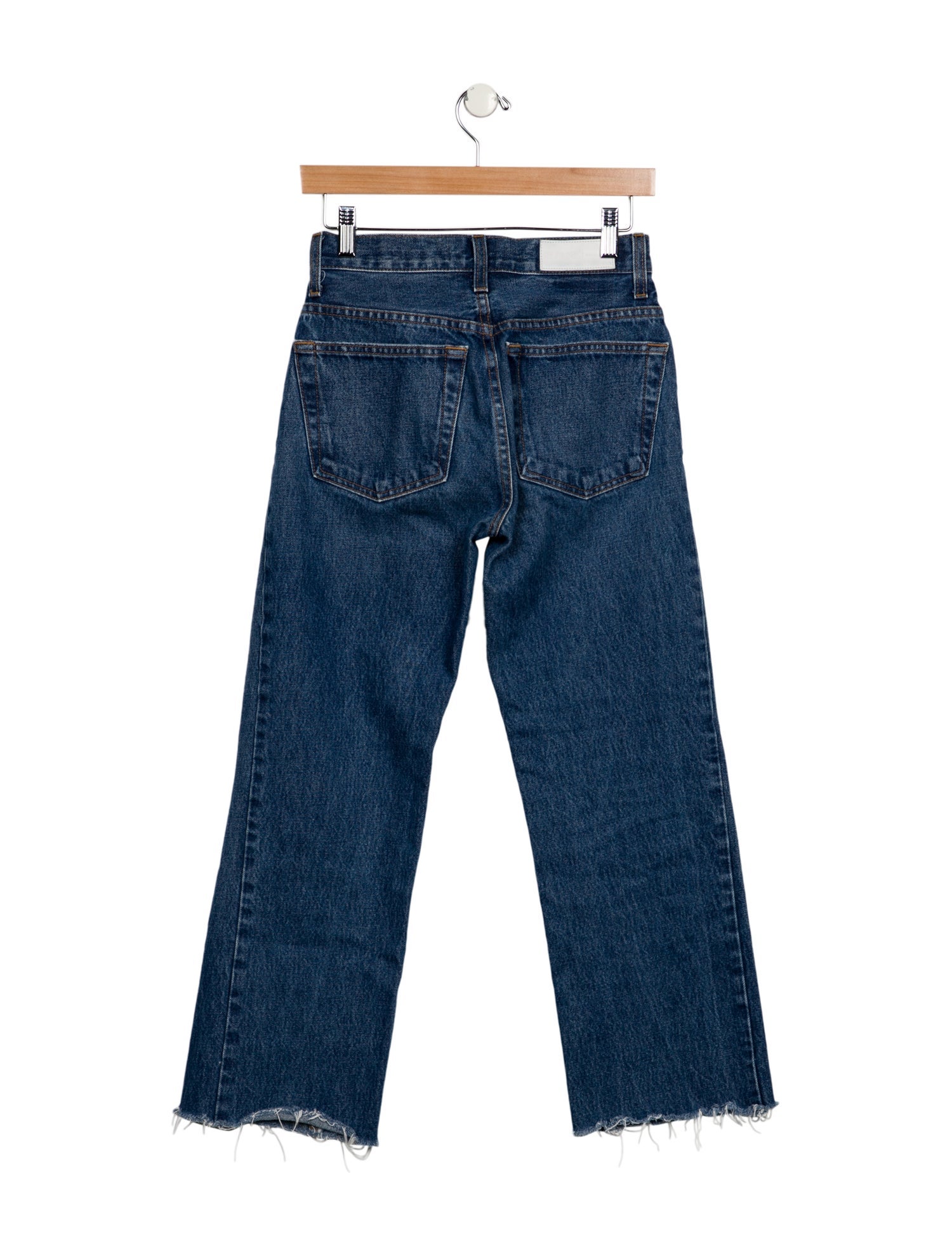 RE/DONE Mid-Rise Straight Leg Jeans