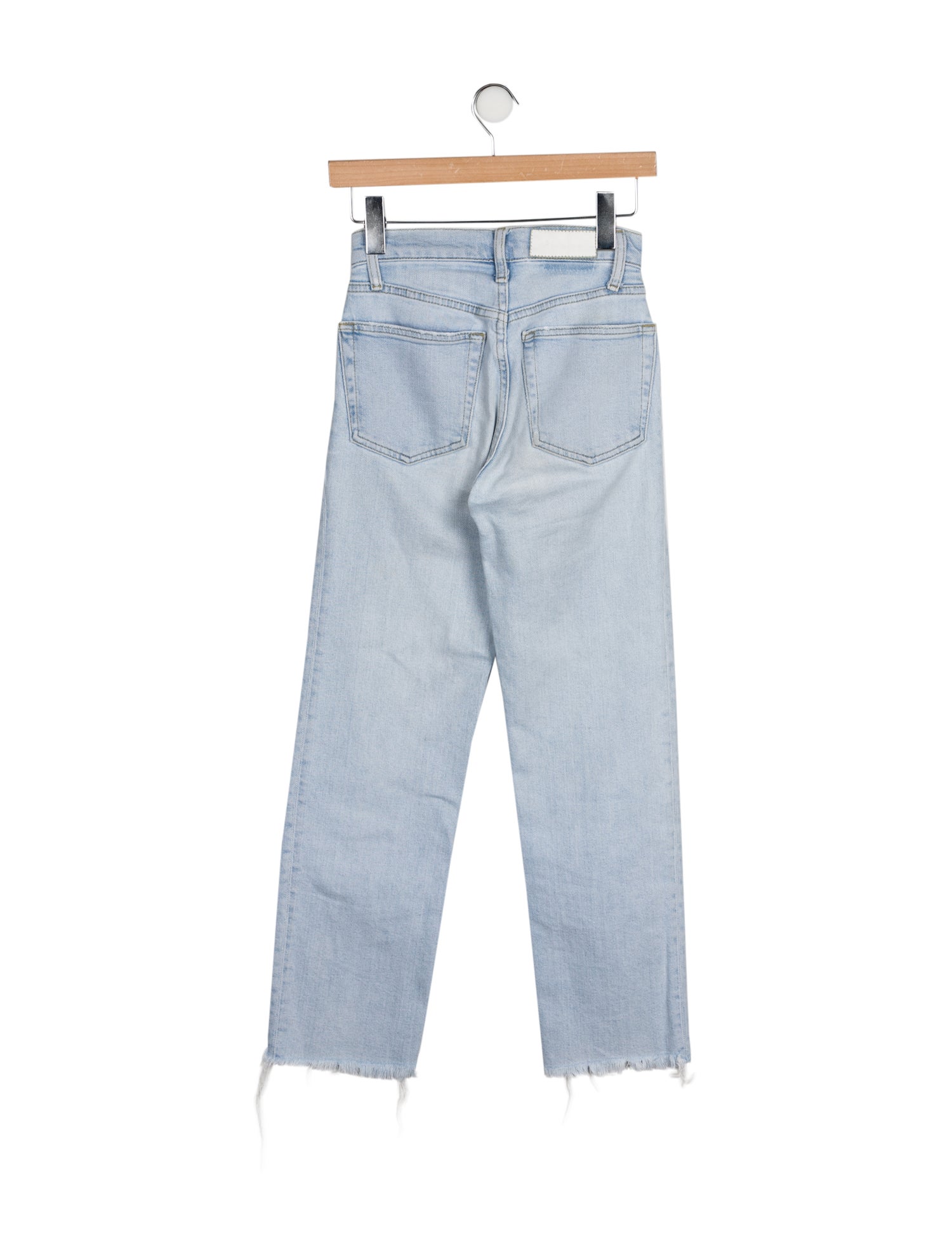 RE/DONE Mid-Rise Straight Leg Jeans