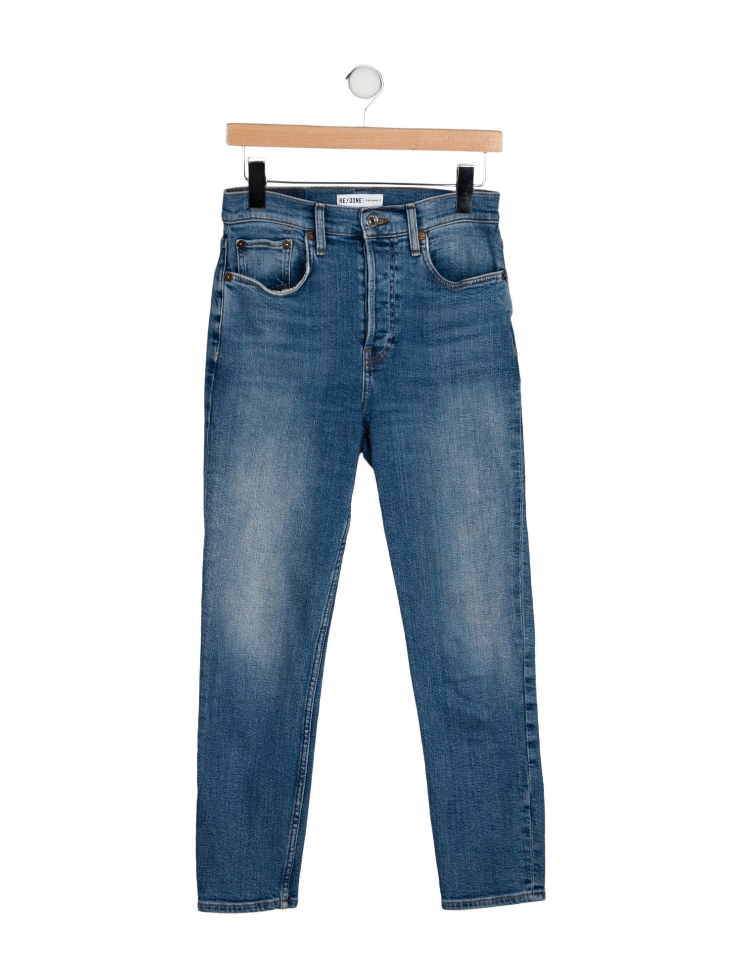 RE/DONE High-Rise Skinny Leg Jeans