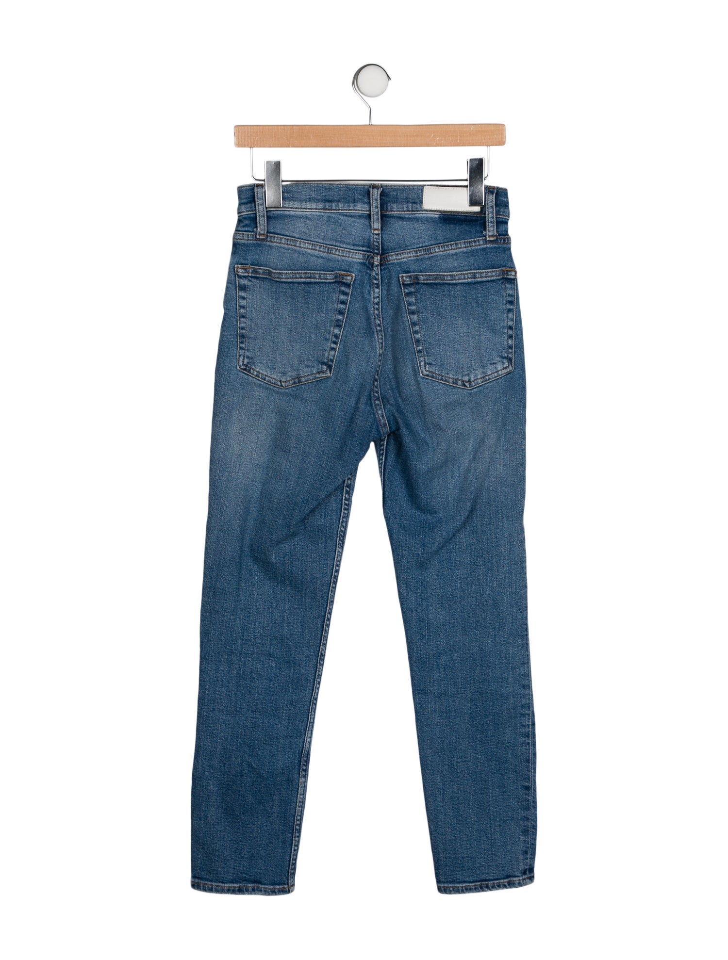 RE/DONE High-Rise Skinny Leg Jeans