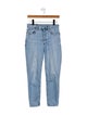 RE/DONE High-Rise Straight Leg Jeans
