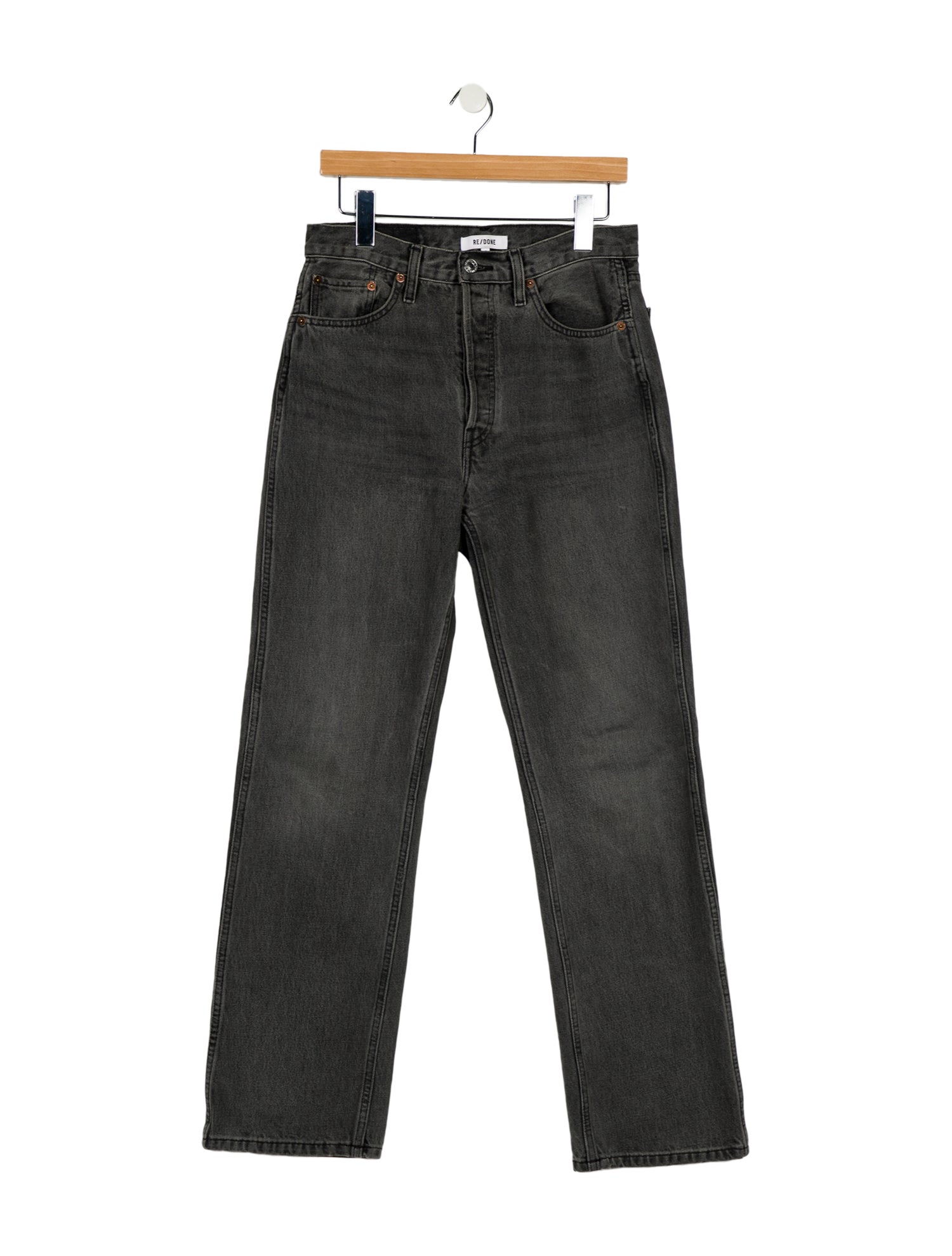 RE/DONE High-Rise Wide Leg Jeans