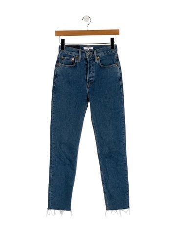 Re/Done Jeans High-Rise Skinny Leg XS