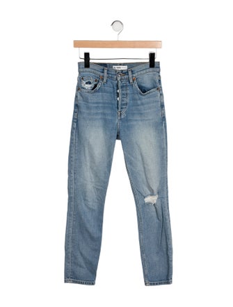 RE/DONE Mid-Rise Skinny Leg Jeans