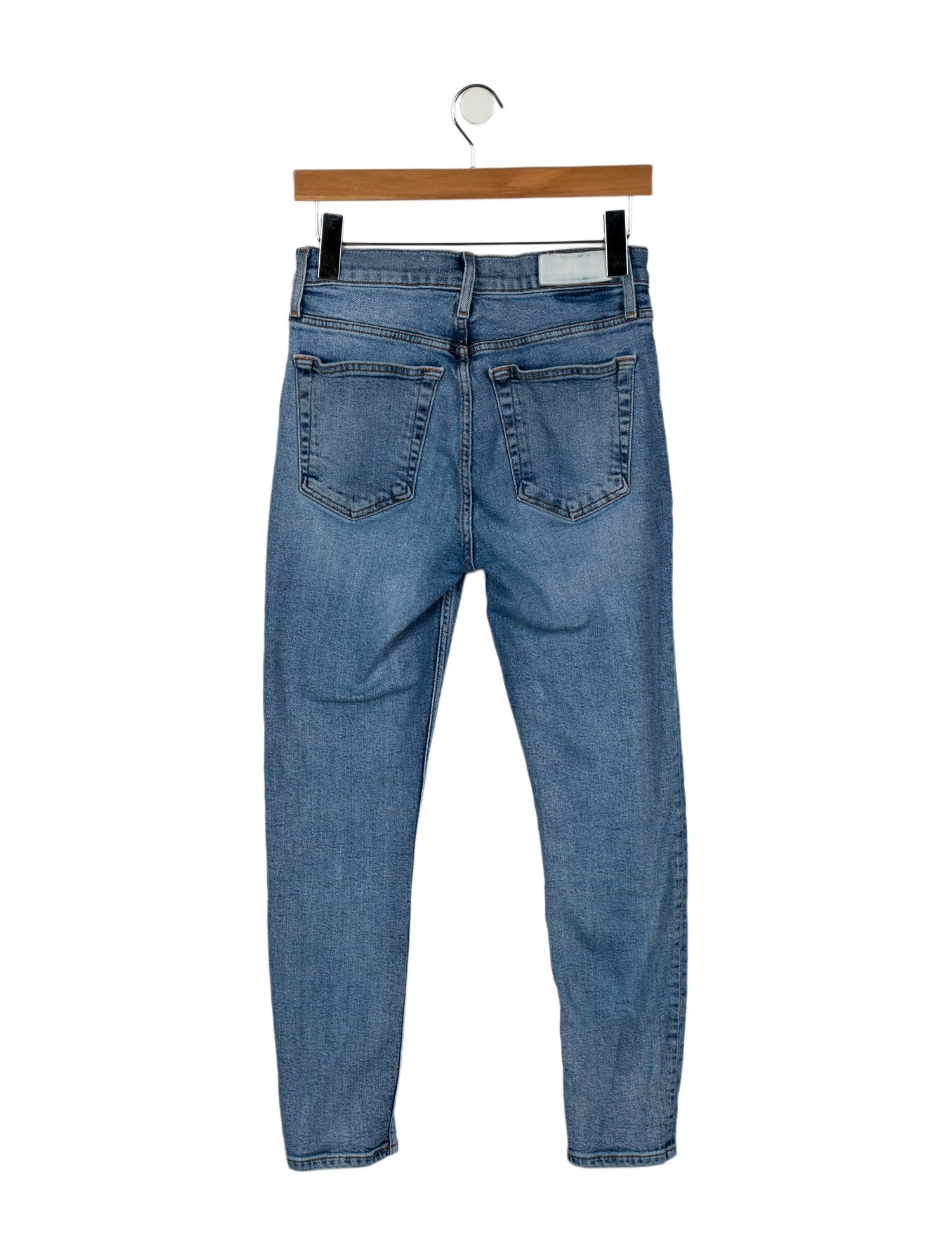 RE/DONE Mid-Rise Skinny Leg Jeans