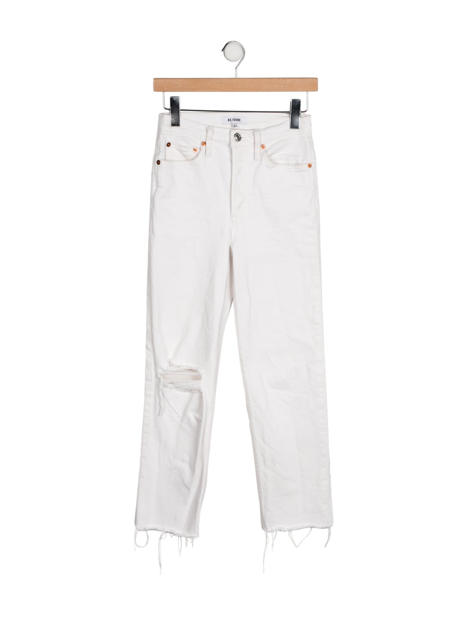 RE/DONE Mid-Rise Straight Leg Jeans