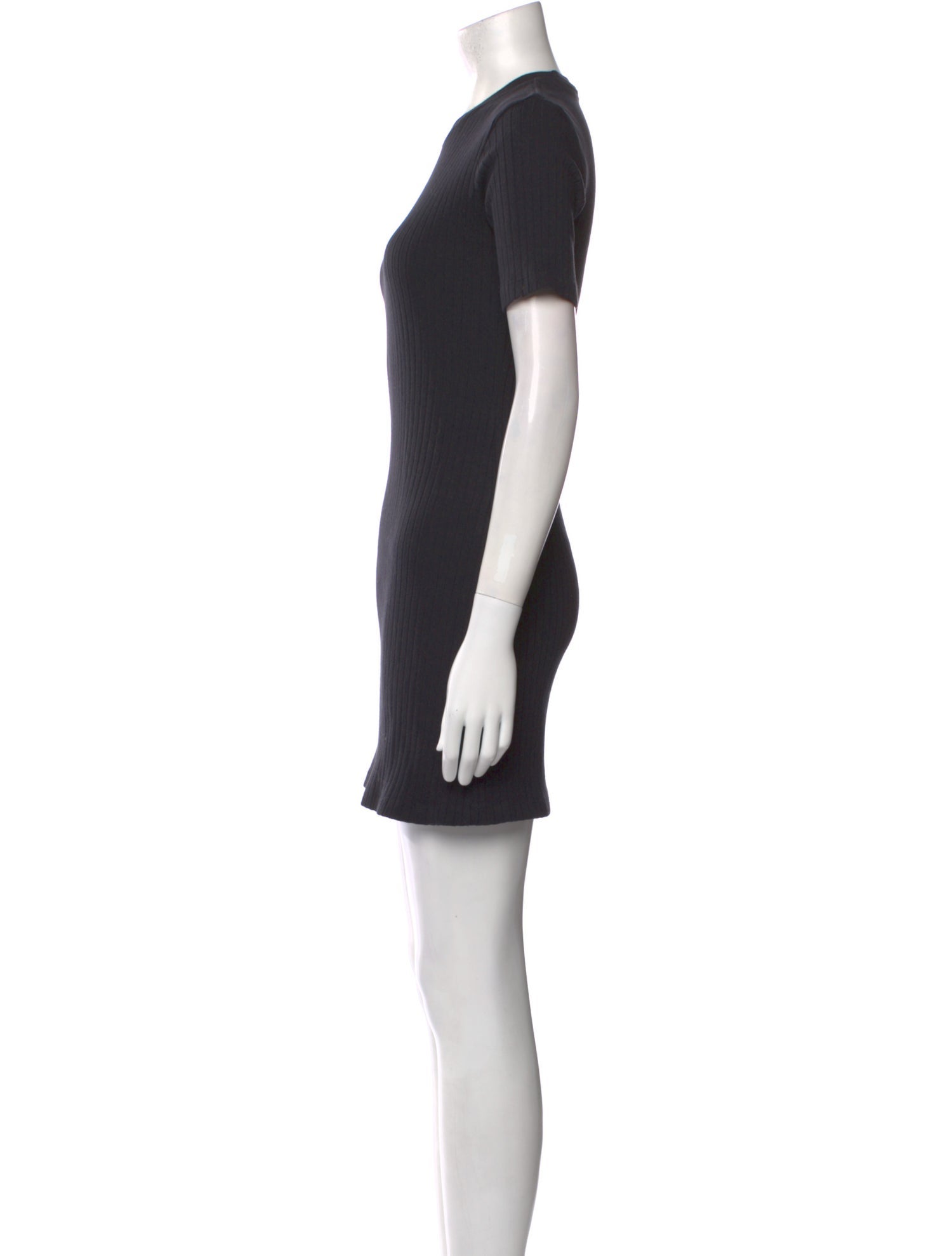 RE/DONE Crew Neck Mini Dress