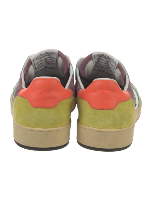 RE/DONE Leather Printed Sneakers