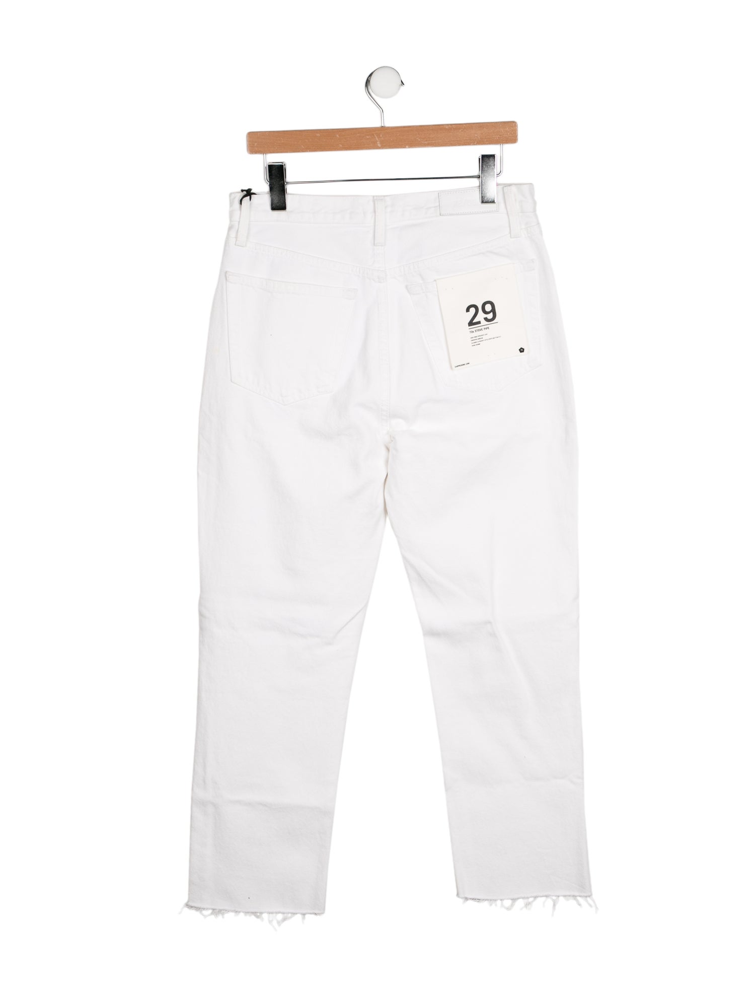 RE/DONE High-Rise Straight Leg Jeans