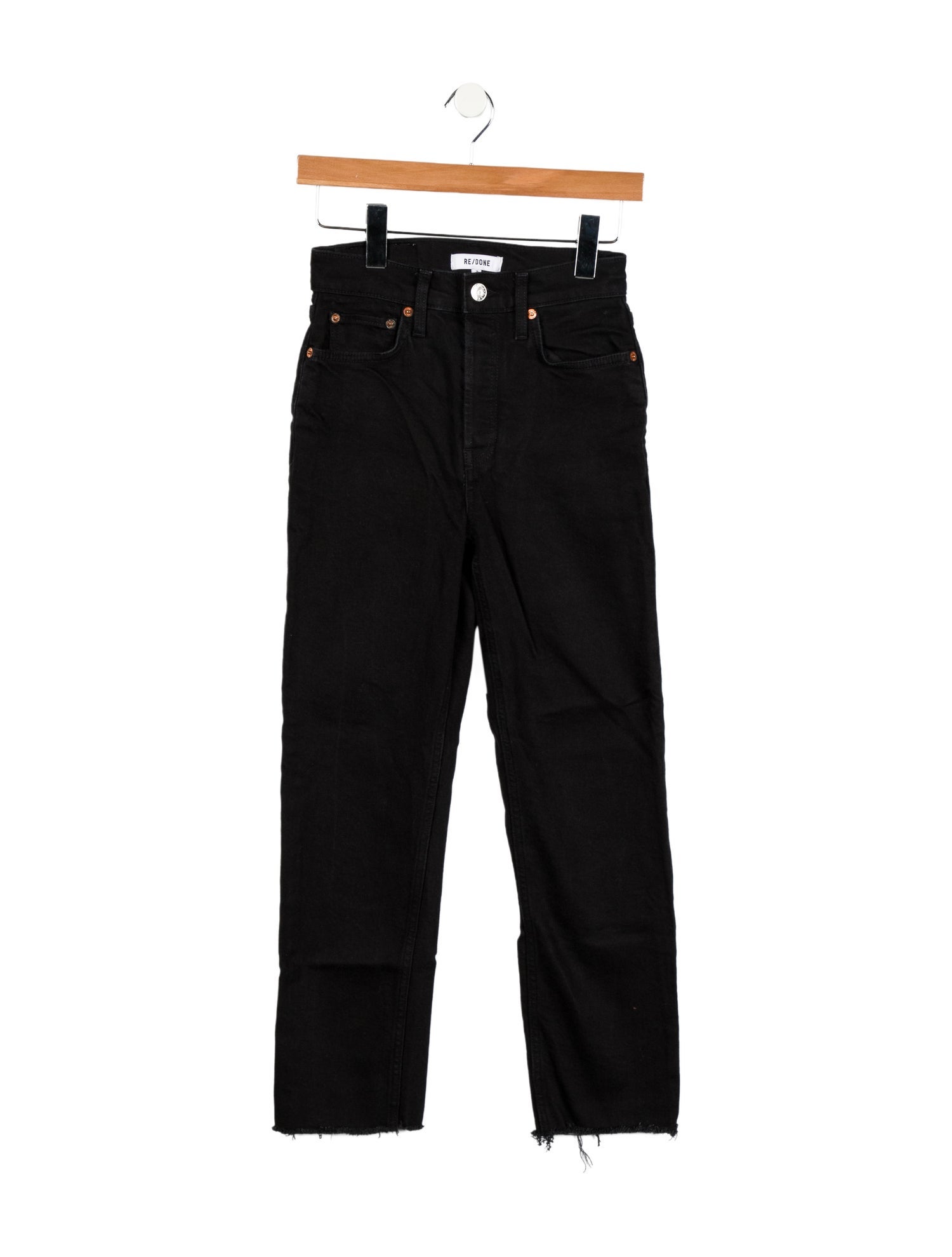 RE/DONE Mid-Rise Straight Leg Jeans