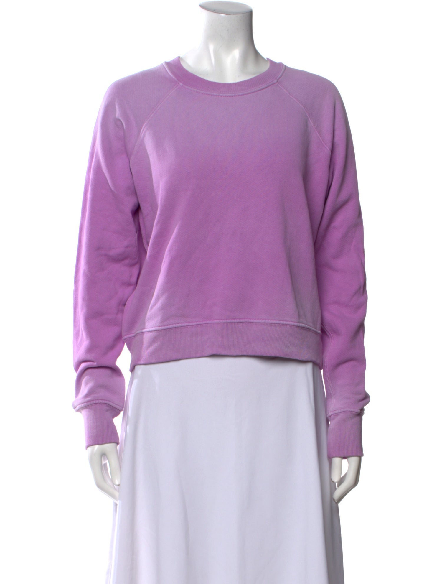 RE/DONE Crew Neck Long Sleeve Sweatshirt