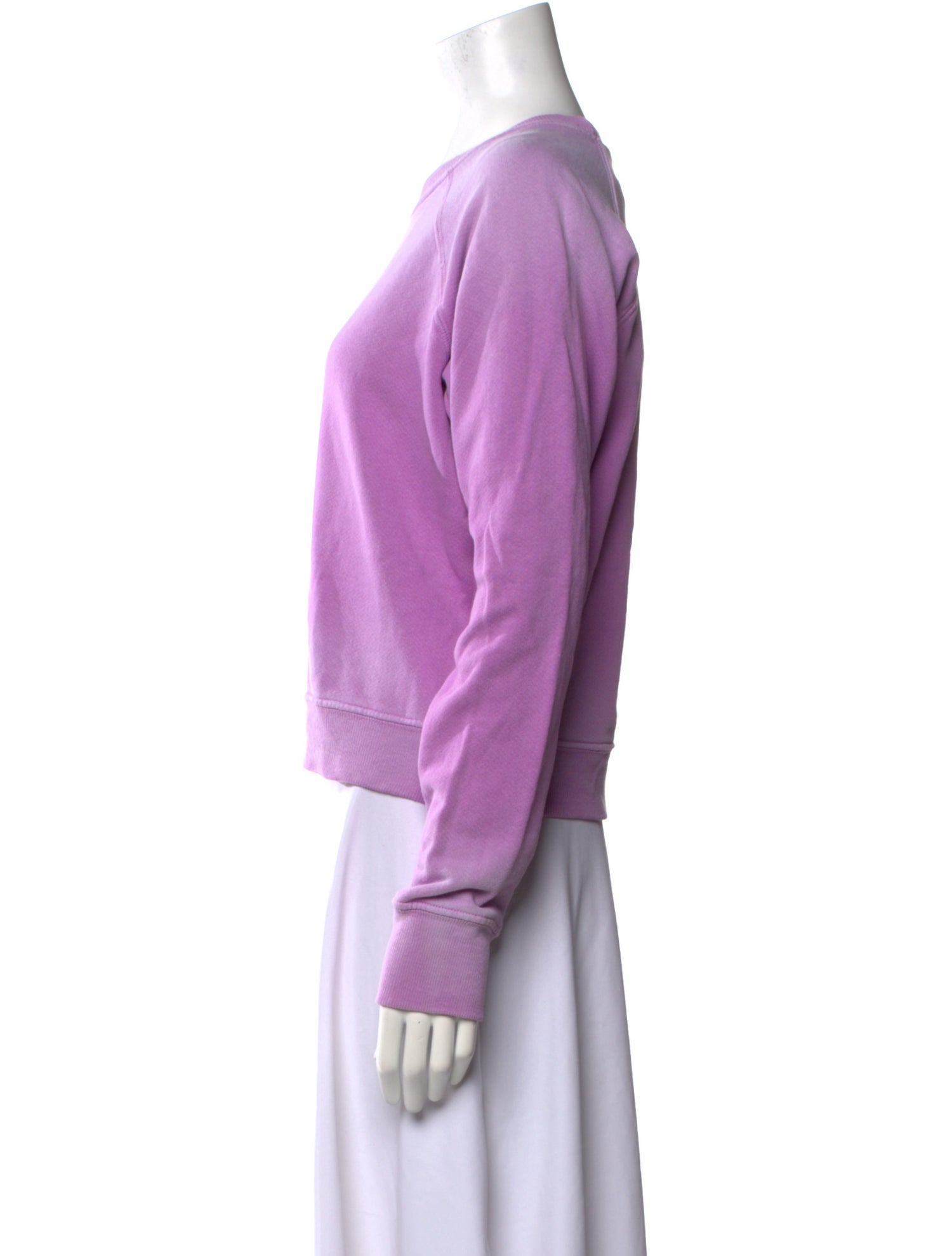 RE/DONE Crew Neck Long Sleeve Sweatshirt