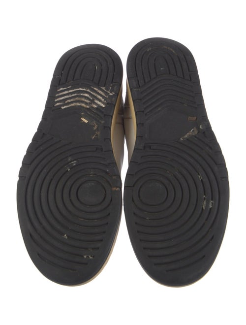 RE/DONE Leather Printed Sneakers