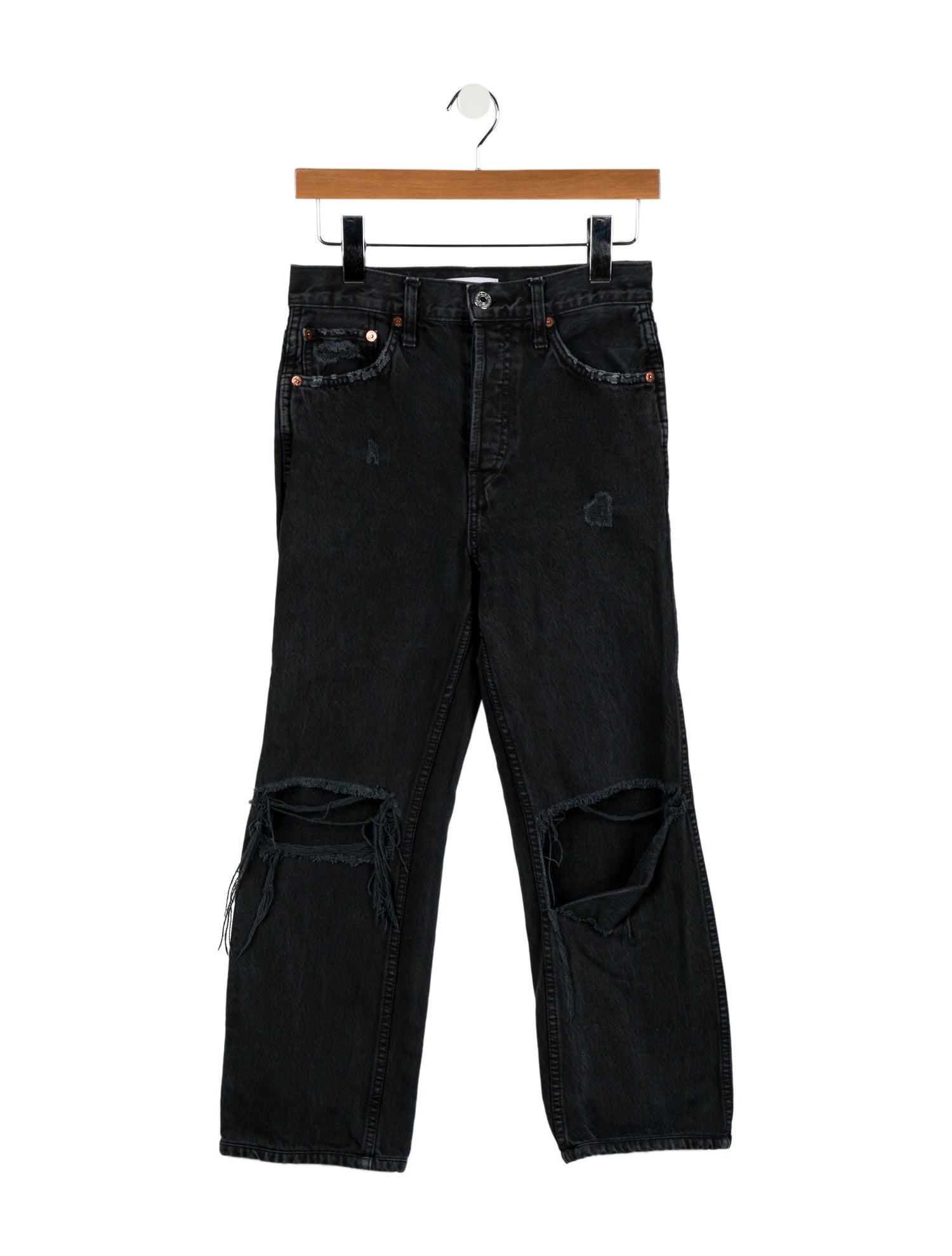 RE/DONE High-Rise Wide Leg Jeans
