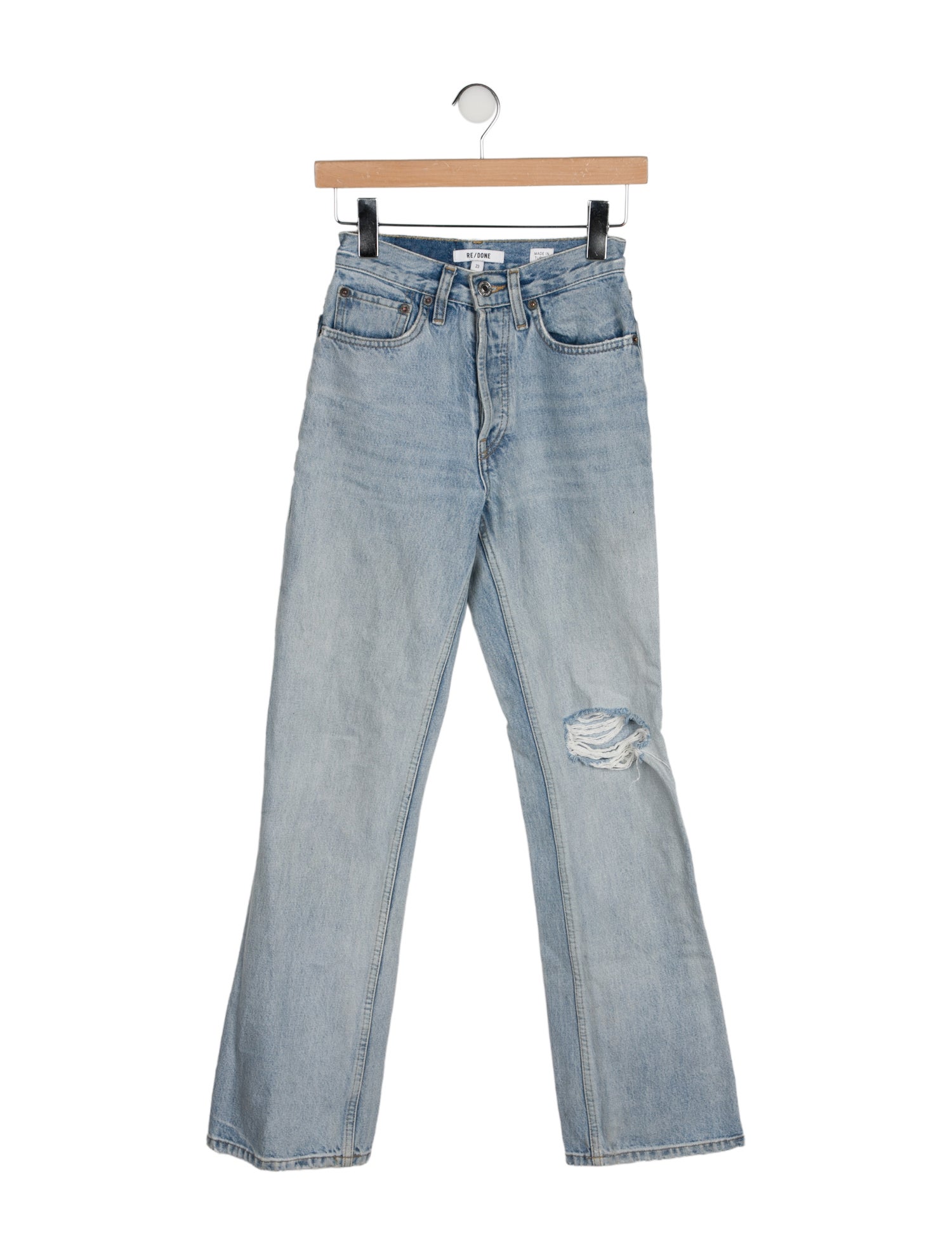 RE/DONE Mid-Rise Wide Leg Jeans