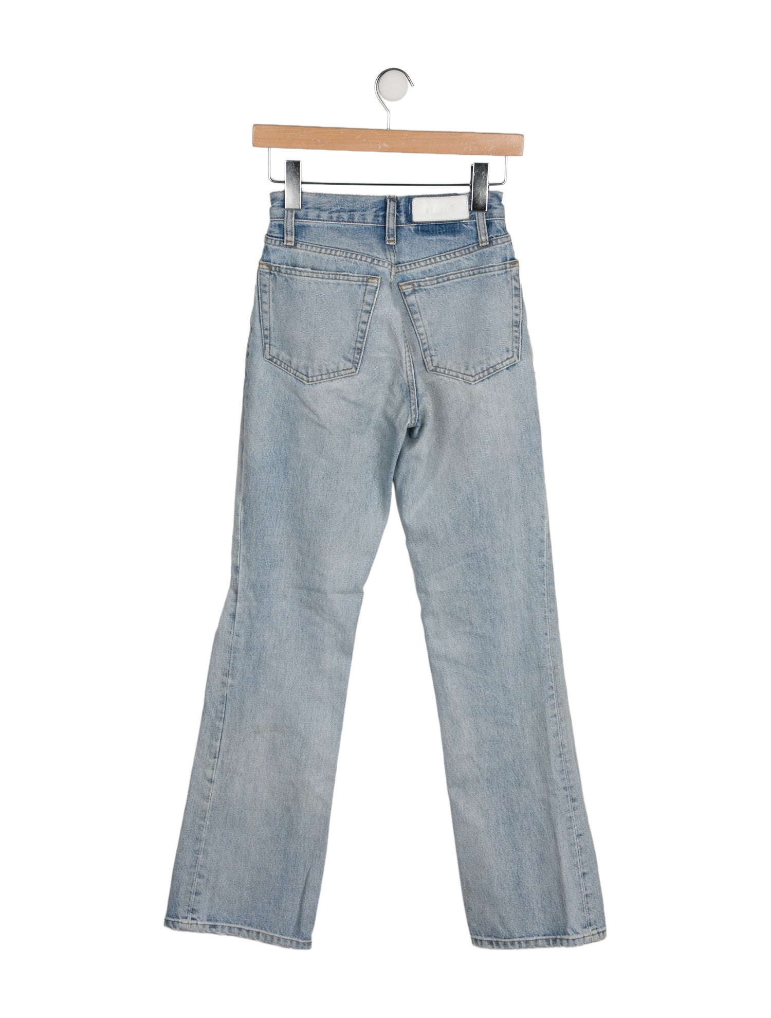 RE/DONE Mid-Rise Wide Leg Jeans