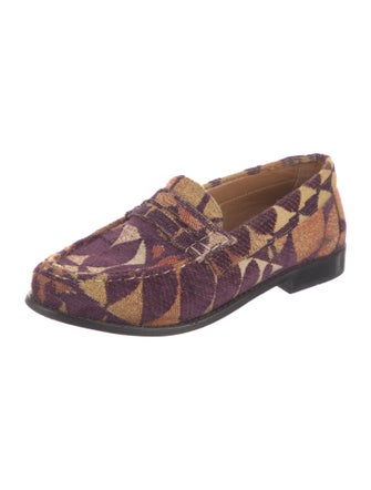 RE/DONE Printed Loafers