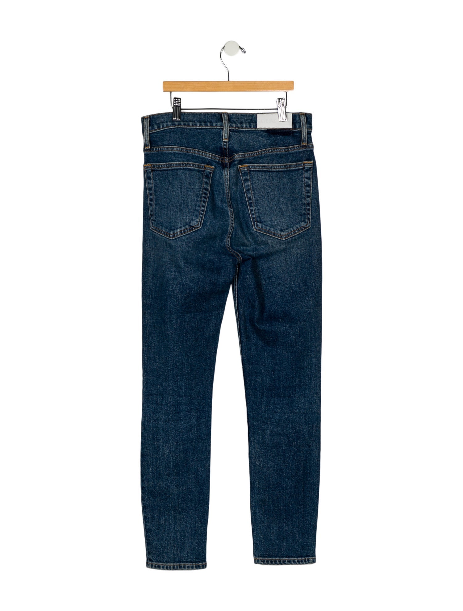 RE/DONE Mid-Rise Skinny Leg Jeans