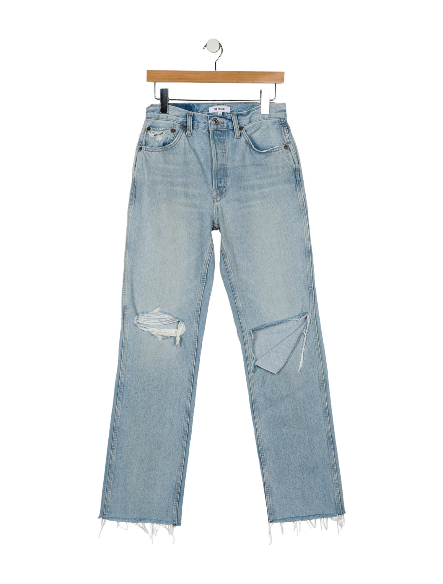 RE/DONE Mid-Rise Wide Leg Jeans