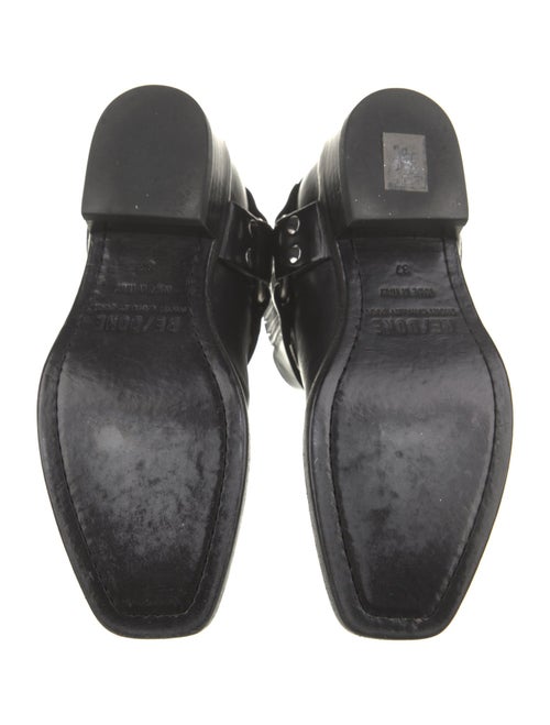 RE/DONE Leather Studded Accents Chelsea Boots