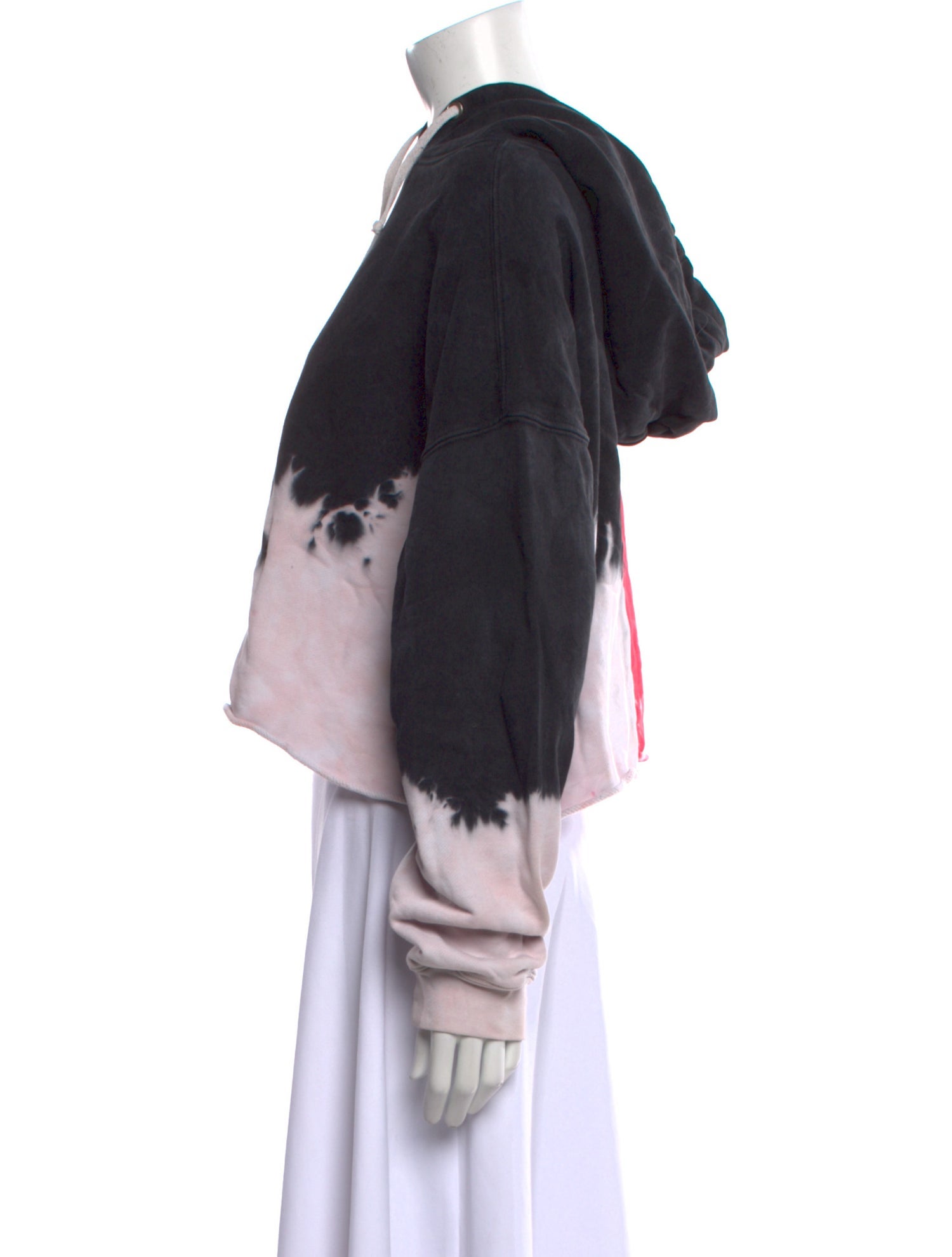 RE/DONE Tie-Dye Print Crew Neck Sweatshirt