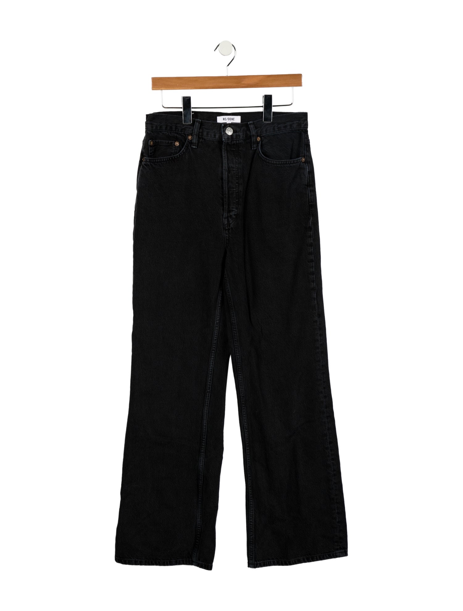 RE/DONE High-Rise Wide Leg Jeans
