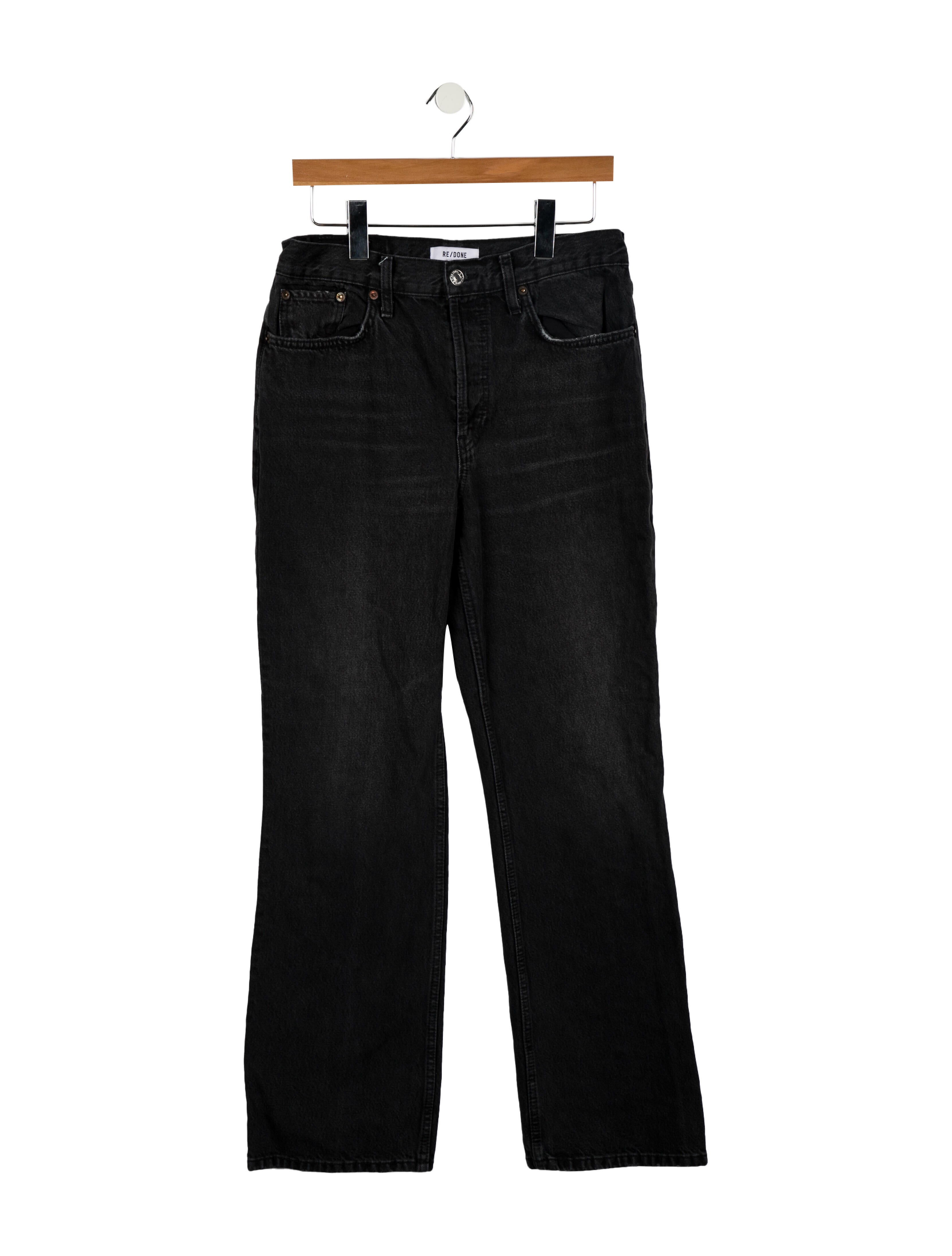 RE/DONE High-Rise Wide Leg Jeans