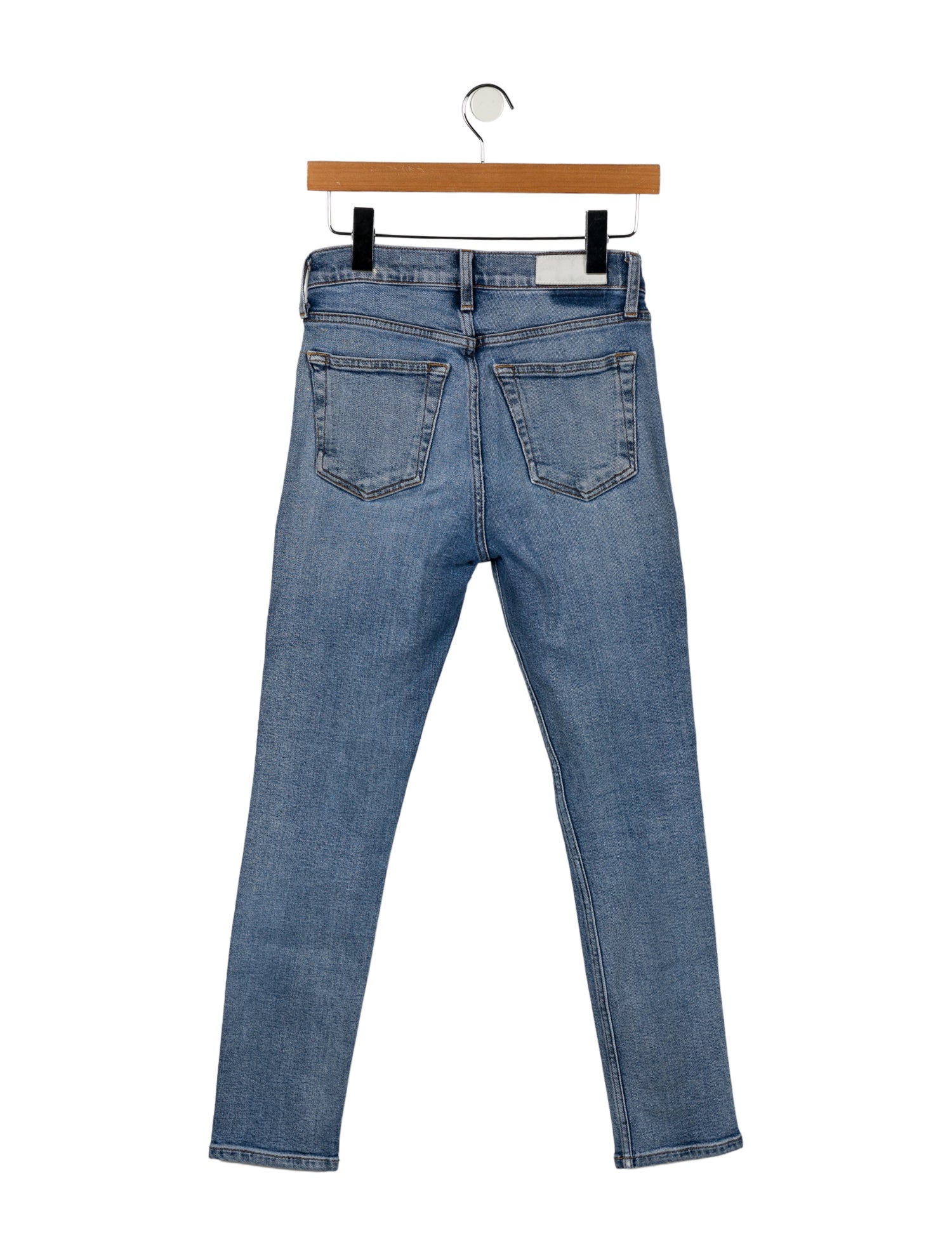 RE/DONE Mid-Rise Skinny Leg Jeans