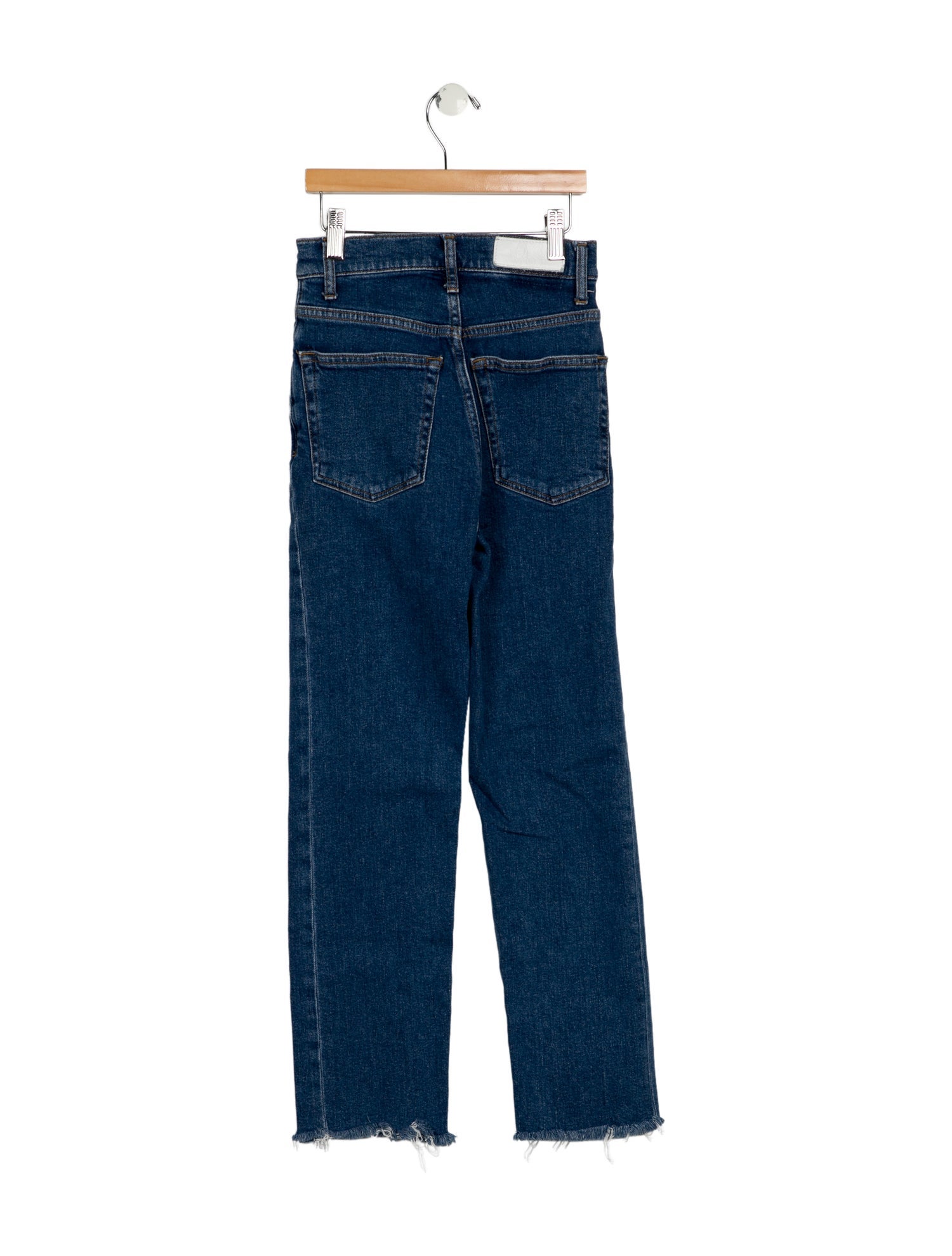 RE/DONE Mid-Rise Straight Leg Jeans