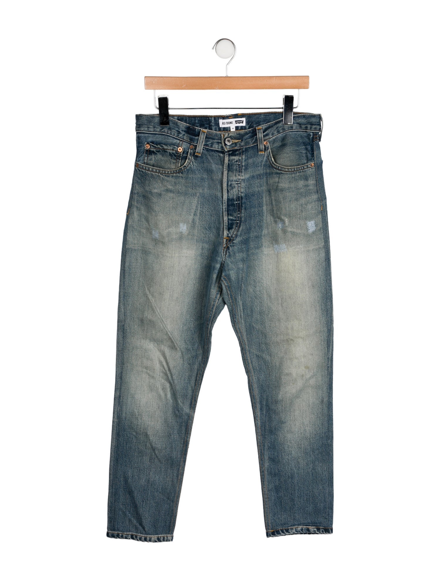 RE/DONE High-Rise Skinny Leg Jeans